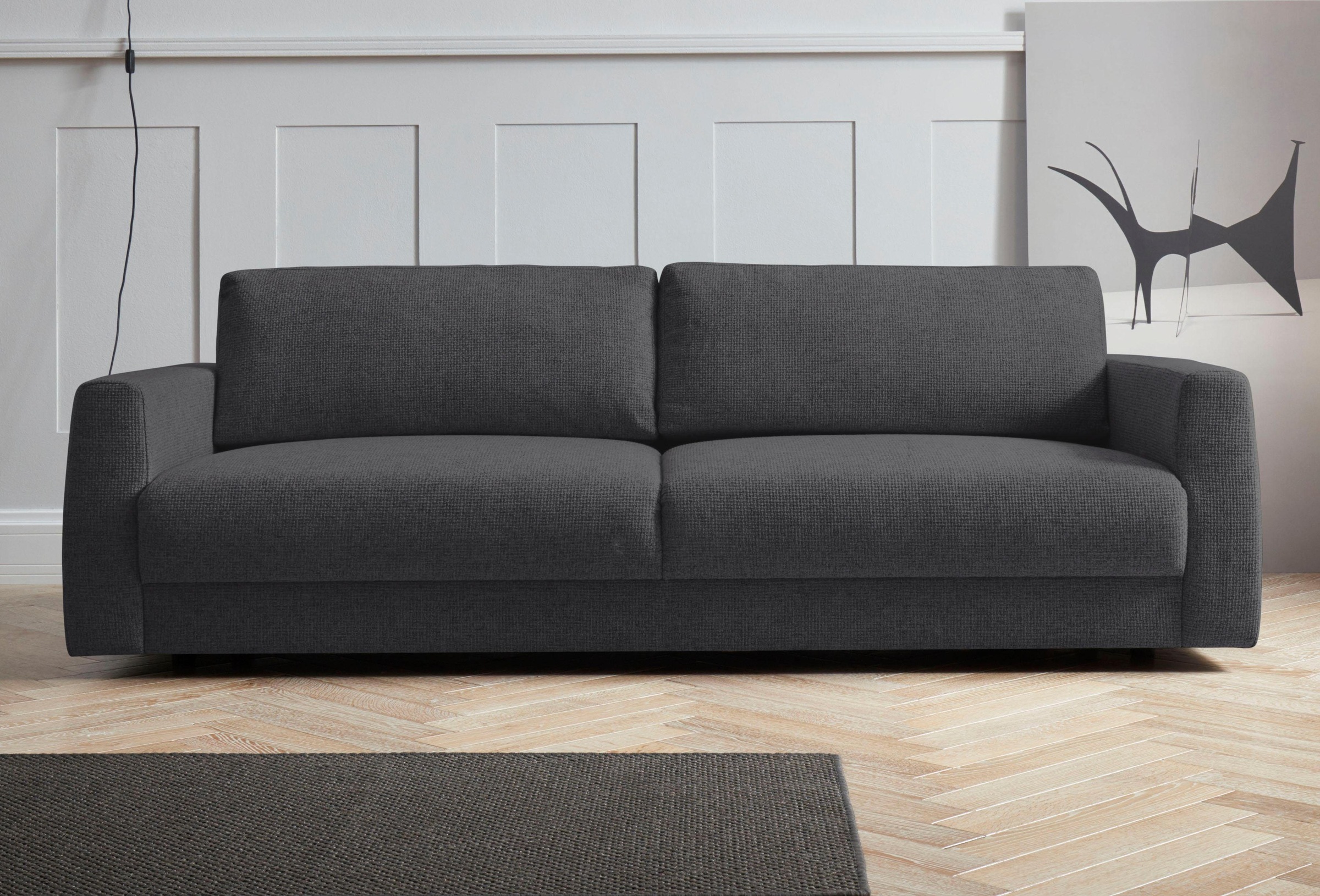 Home affaire 2,5-Sitzer "Hobro" in 3 Bezugsqualitäten in vielen Farben, Des günstig online kaufen