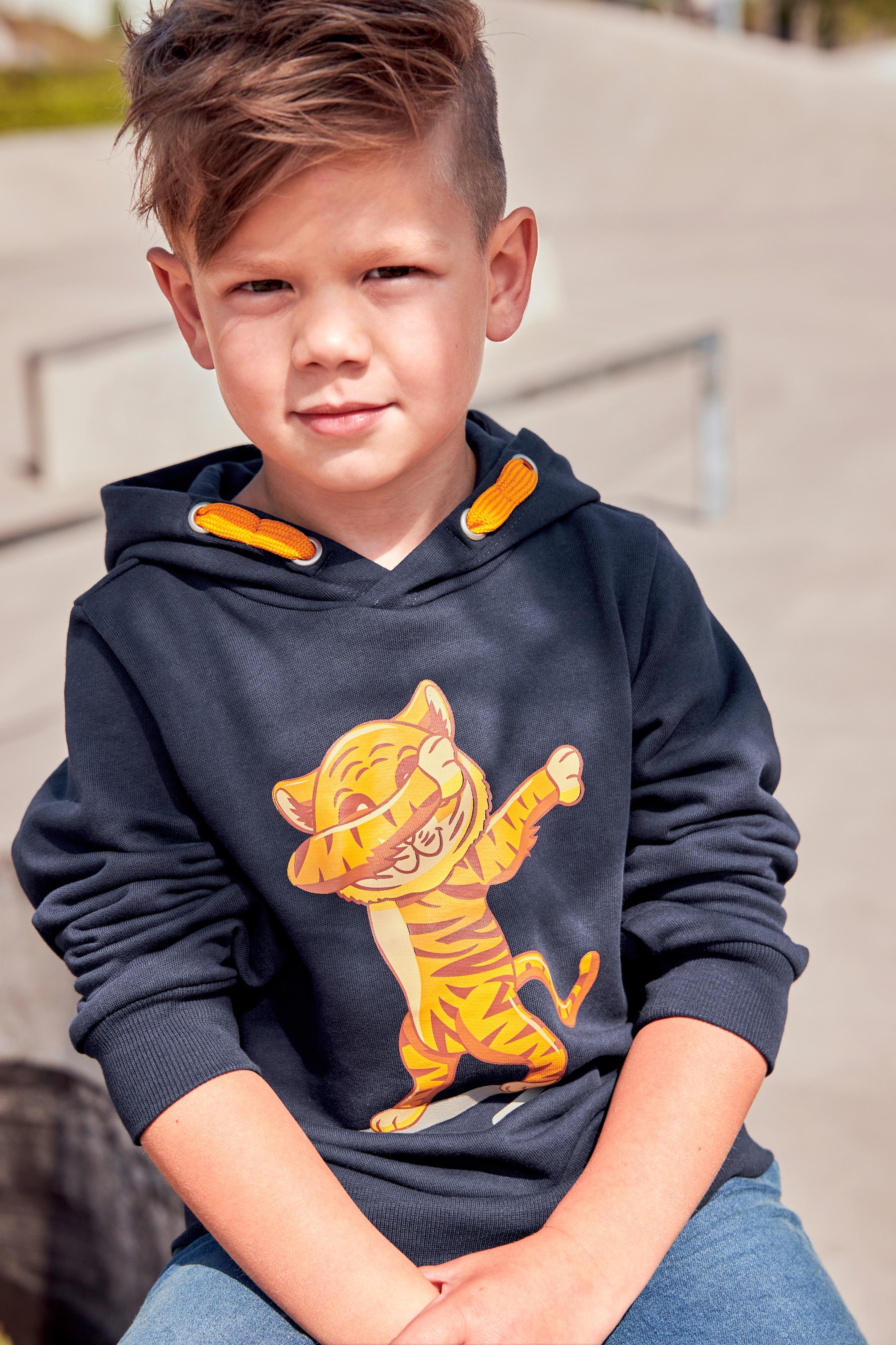 ▷ TIGER« für | KIDSWORLD »DAP Kapuzensweatshirt BAUR