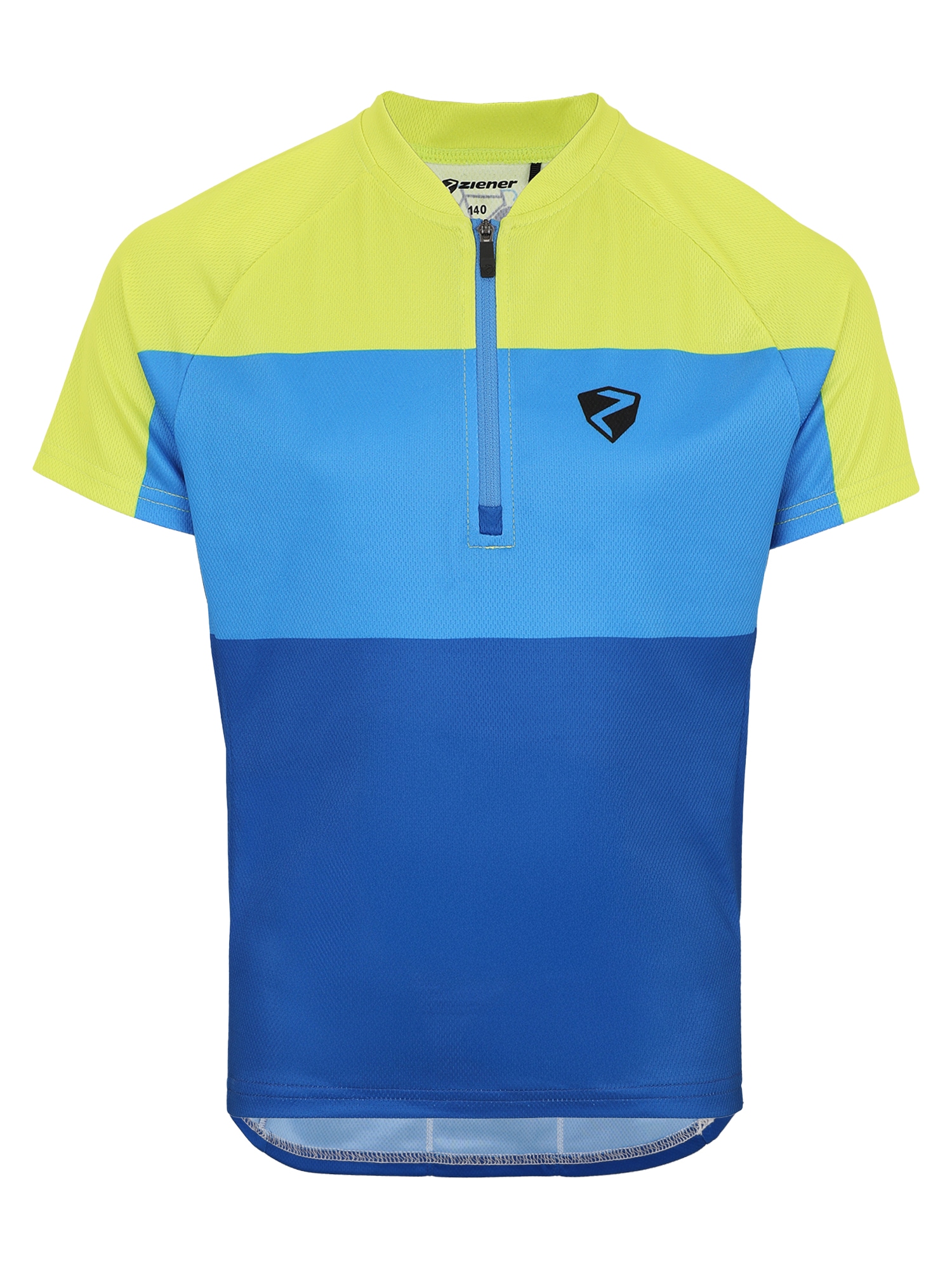 Ziener Maillot de cyclisme pour enfants Nestel bleu   128