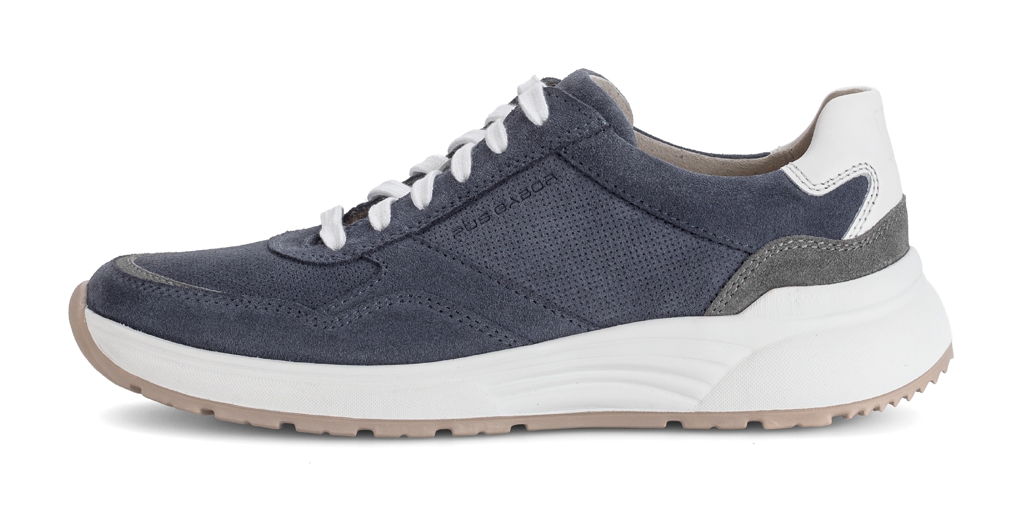 Pius Gabor Sneaker  , Freizeitschuh, Halbschuh, Schnürschuh mit Kontrastbesätzen, G-Weite