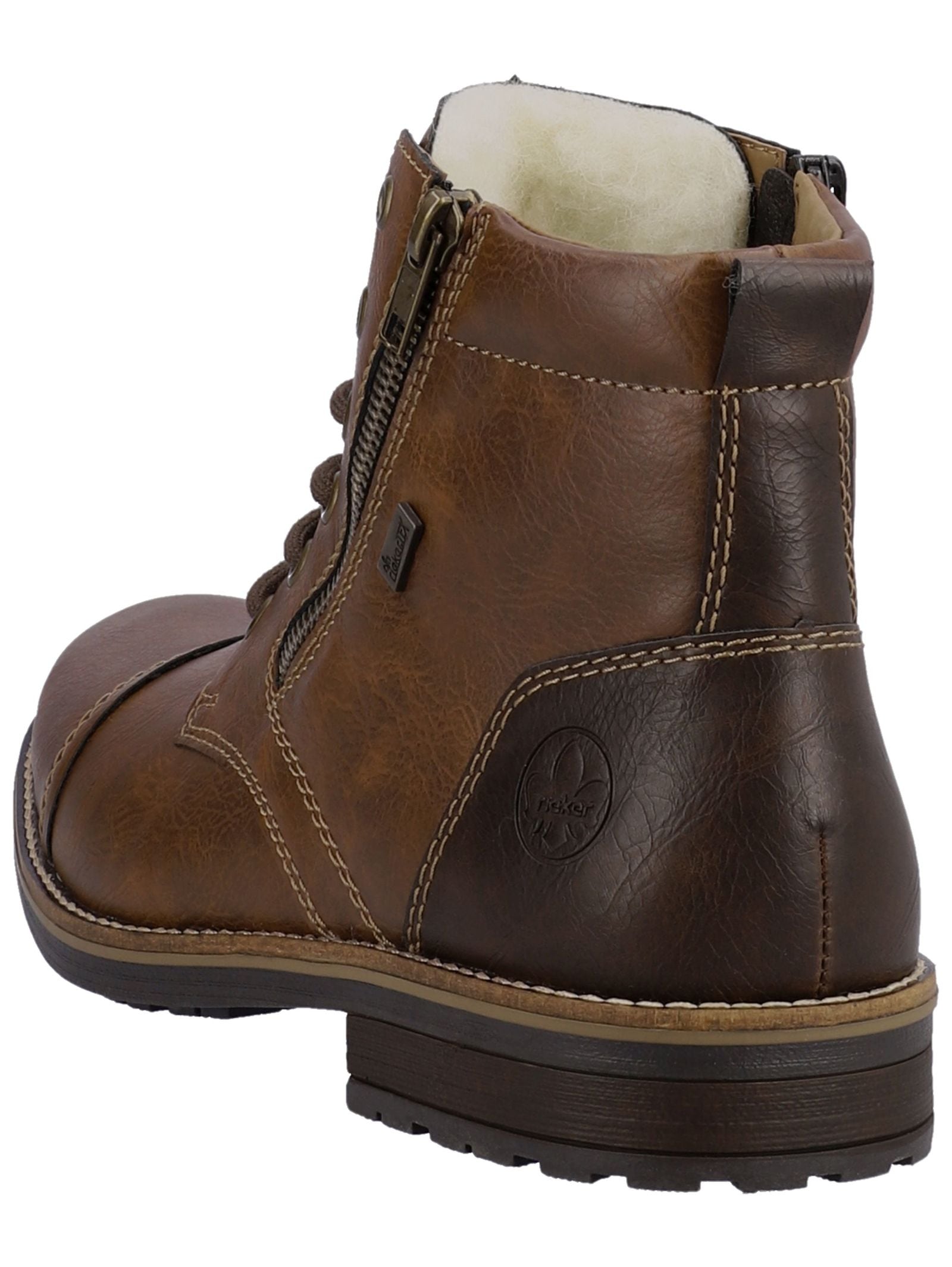 Rieker Schnürstiefelette »Rieker Stiefelette Lederimitat«