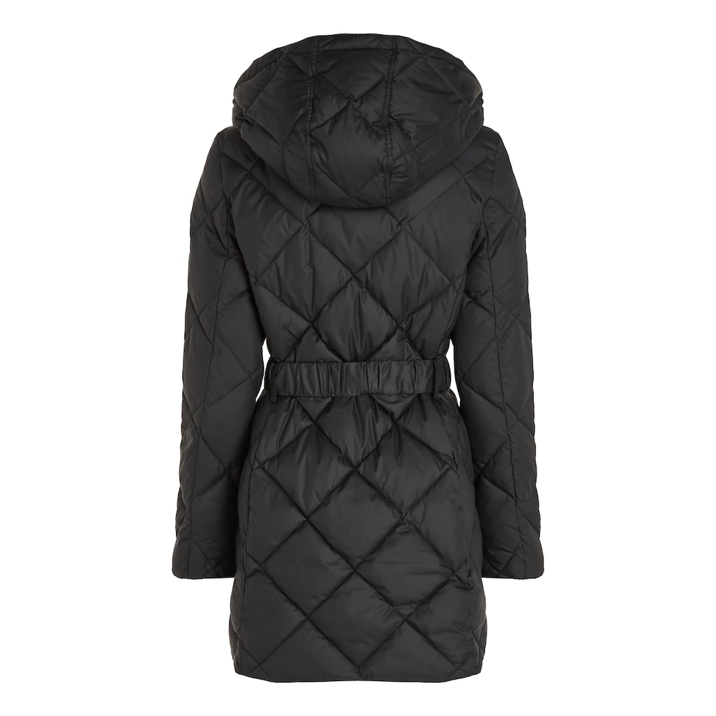 Tommy Hilfiger Steppmantel »ELEVATED BELTED QUILTED COAT«