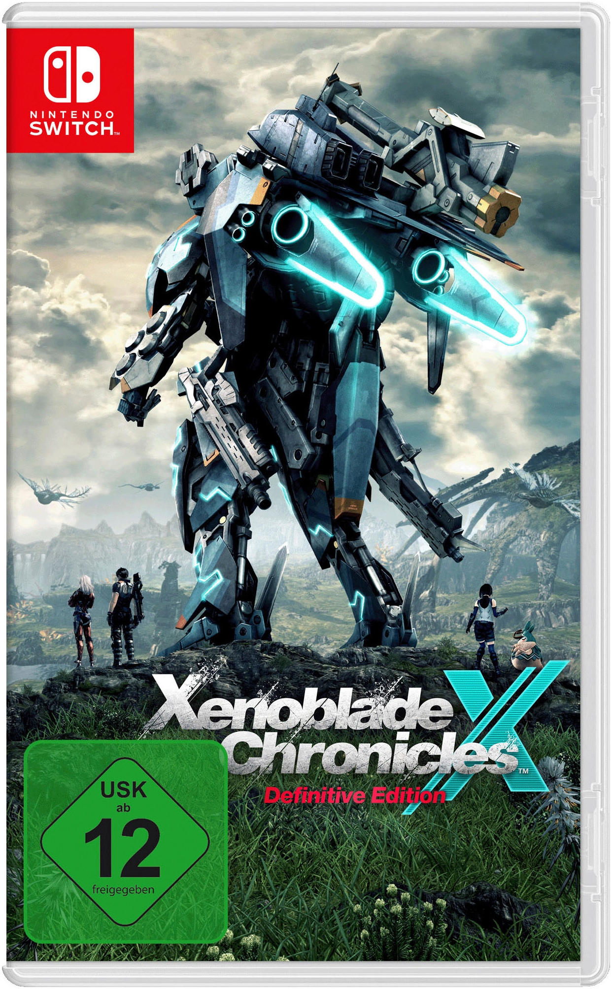 NINTENDO Spielesoftware "Xenoblade Chronicles X: Definitive Edition", Nintendo Switch, transparent, Spielesoftware