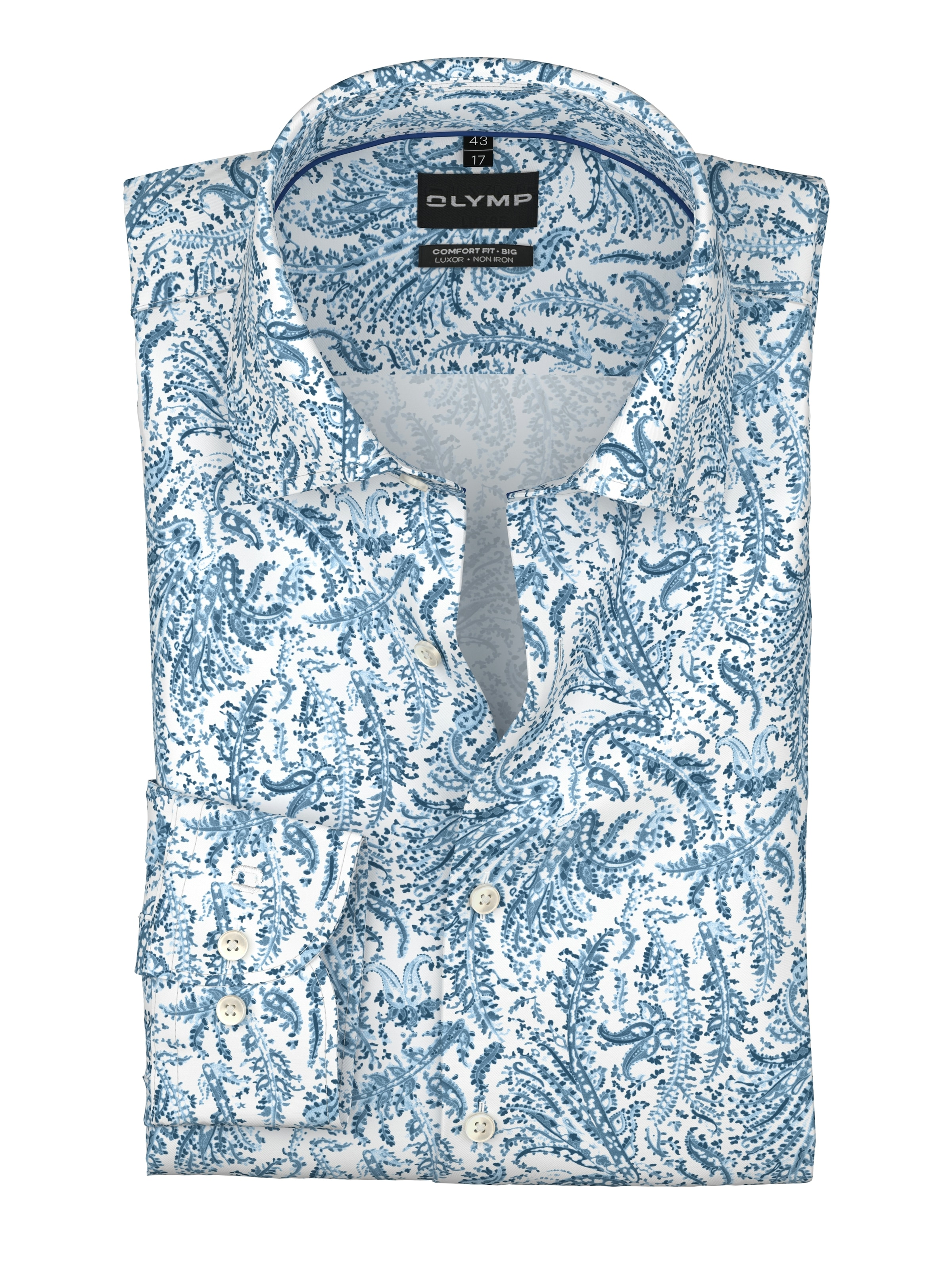 OLYMP Langarmhemd "Big & Tall" New Kentkragen, comfort fit günstig online kaufen