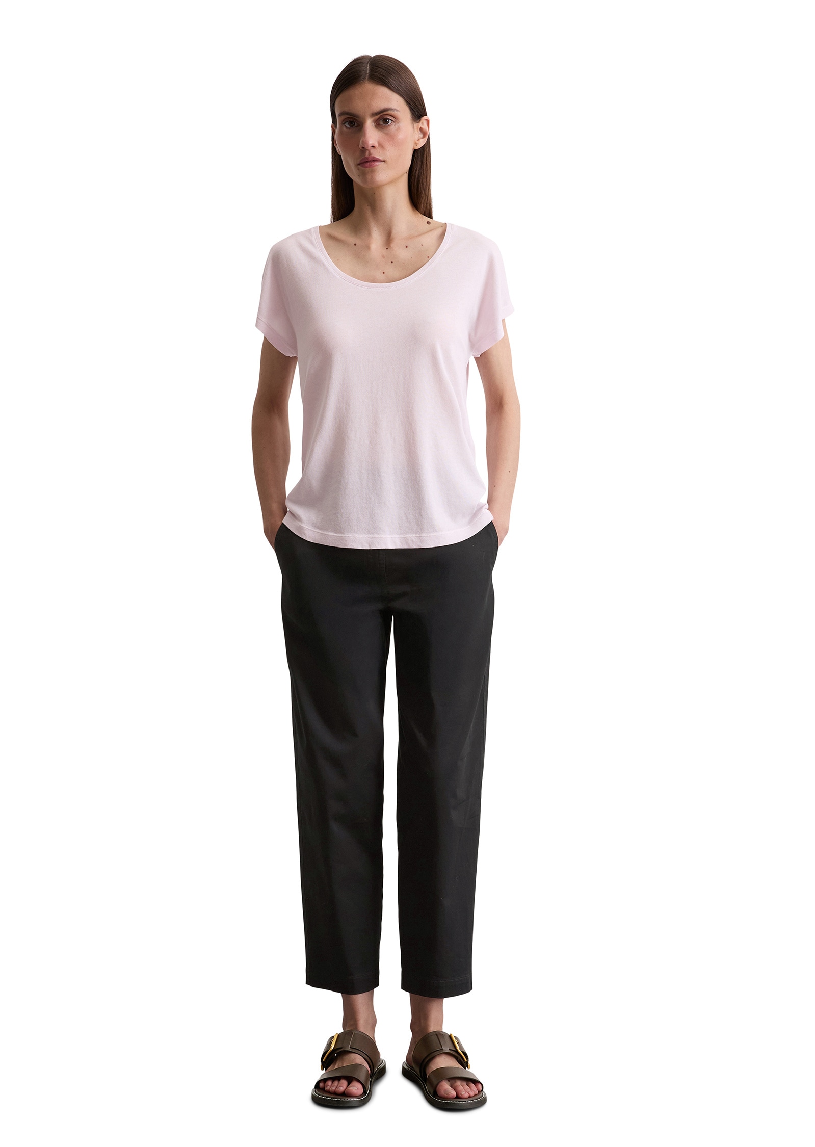 Marc O'Polo T-Shirt »aus Viskose-Organic-Cotton-Mix«