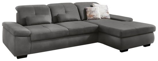 Die PlanBar Ecksofa "MP-IN16012 L-Form, mit Kaltschum-Polsterung", inkl. Si günstig online kaufen