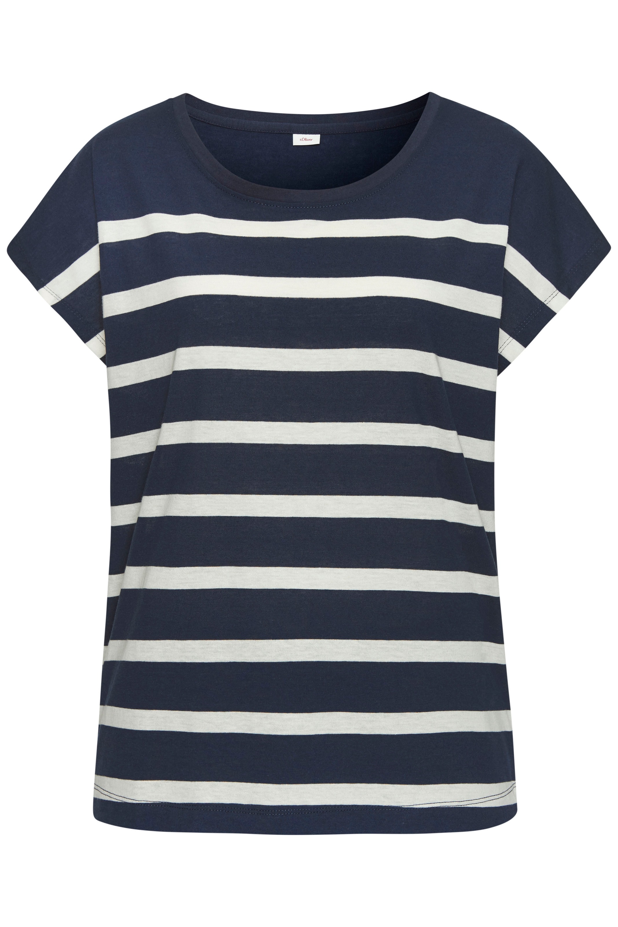 s.Oliver Shorty 2 Stk. tlg., mit garngefärbten Streifen im Oberteil günstig online kaufen