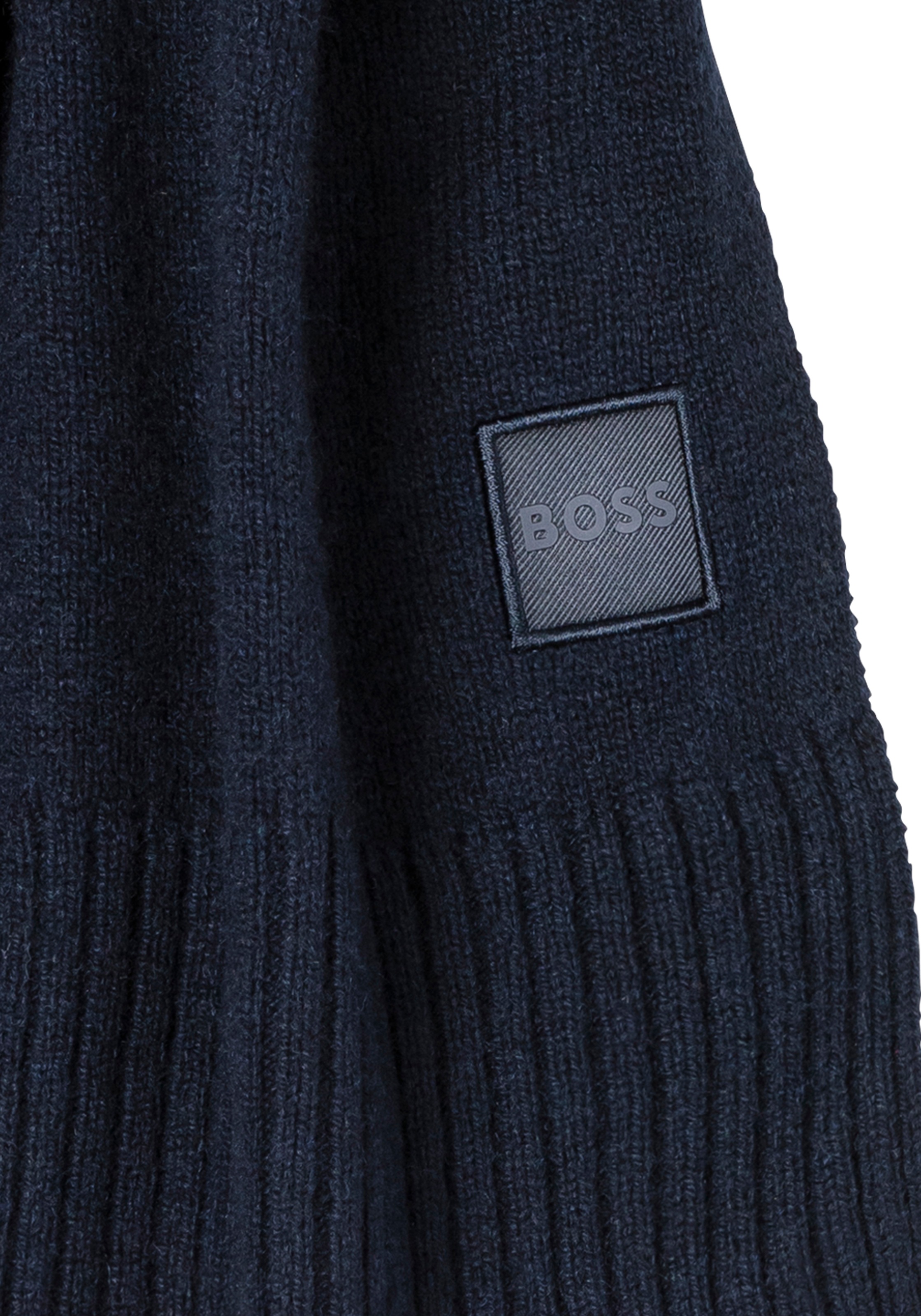 BOSS ORANGE Strickschal »Akaio_R_Scarf«, atmungsaktiv