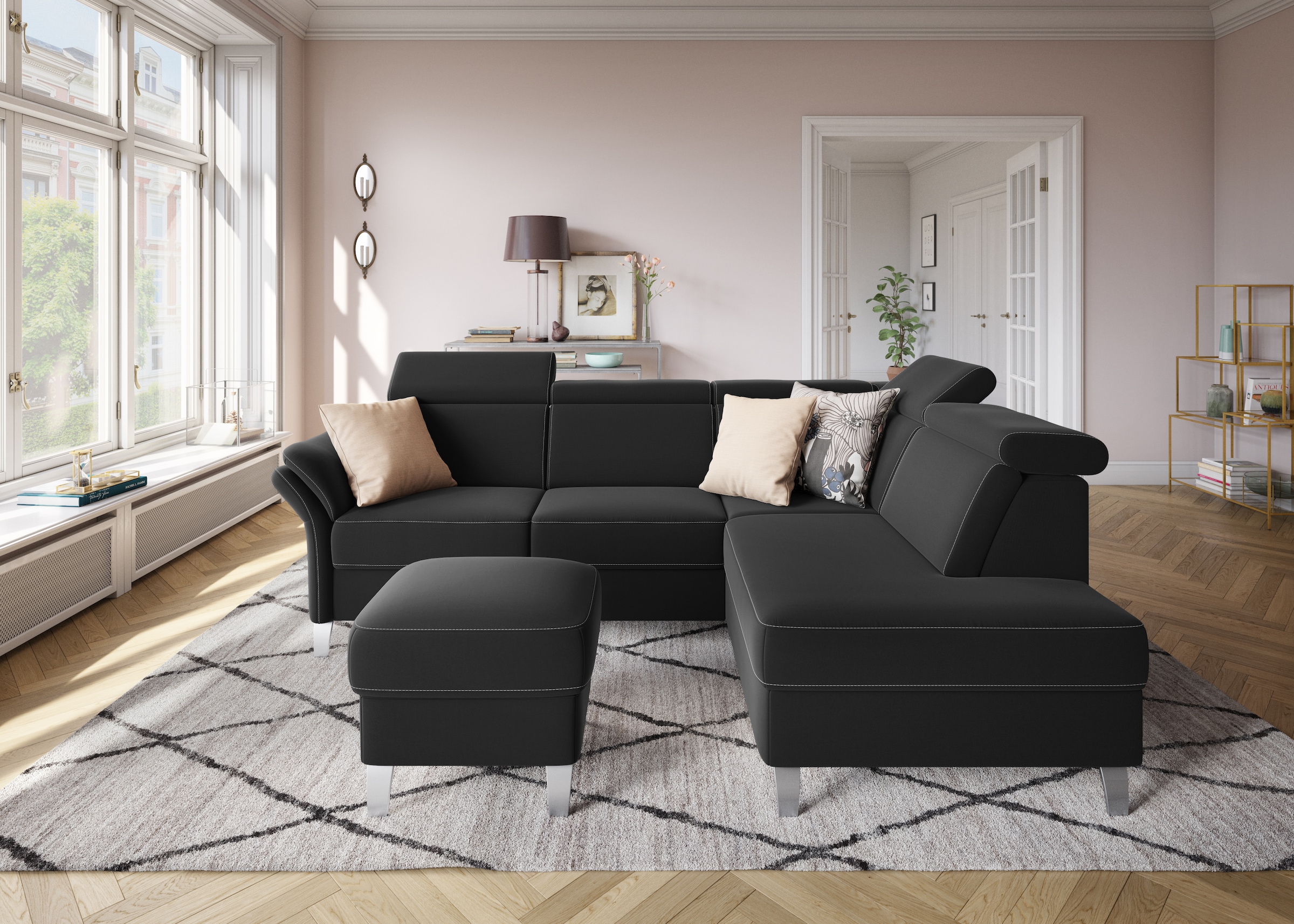 sit&more Hocker »Vincenzo«