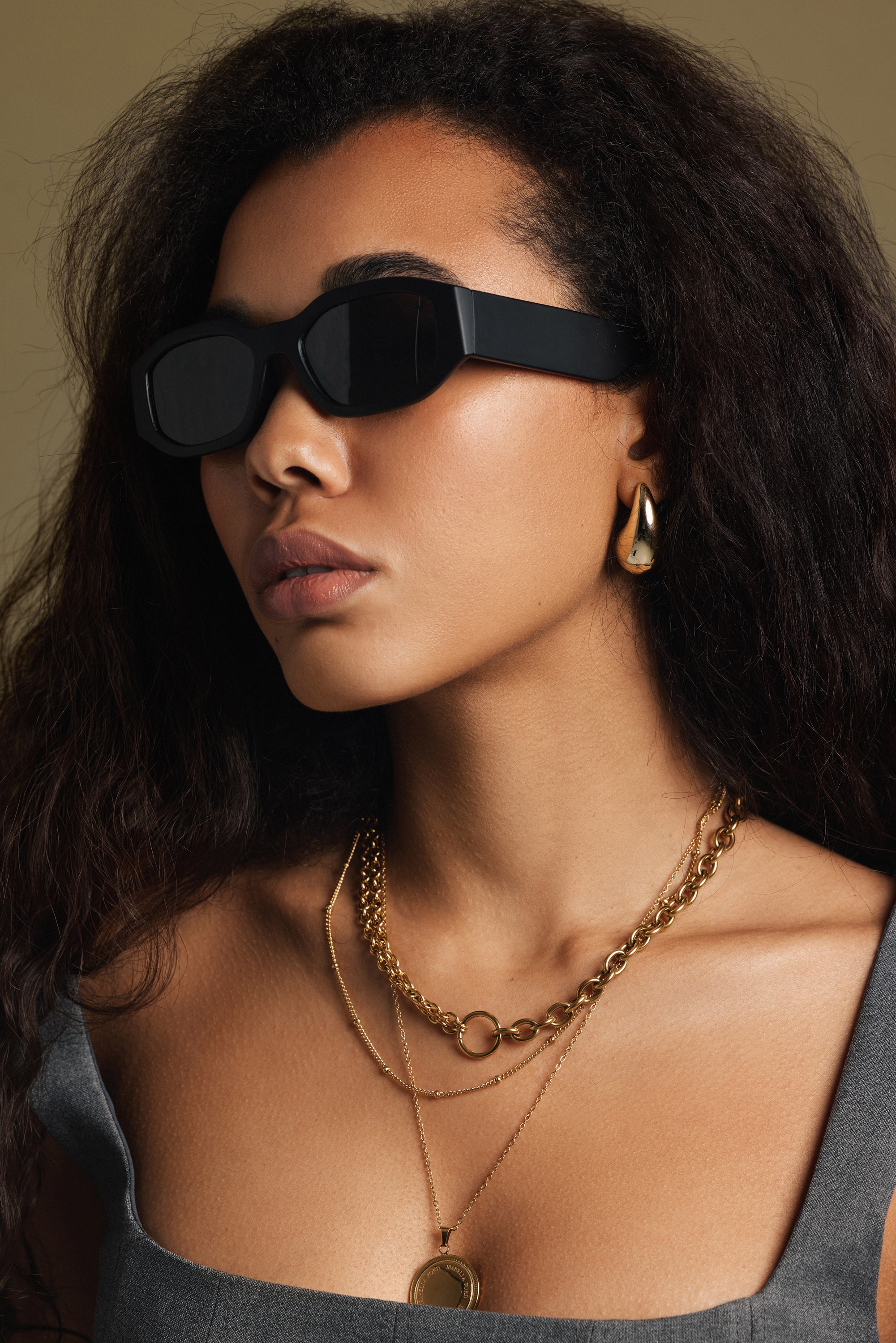 MARC LAUDER Sonnenbrille »MA03-01« 3: dark glass, strong solar luminosity