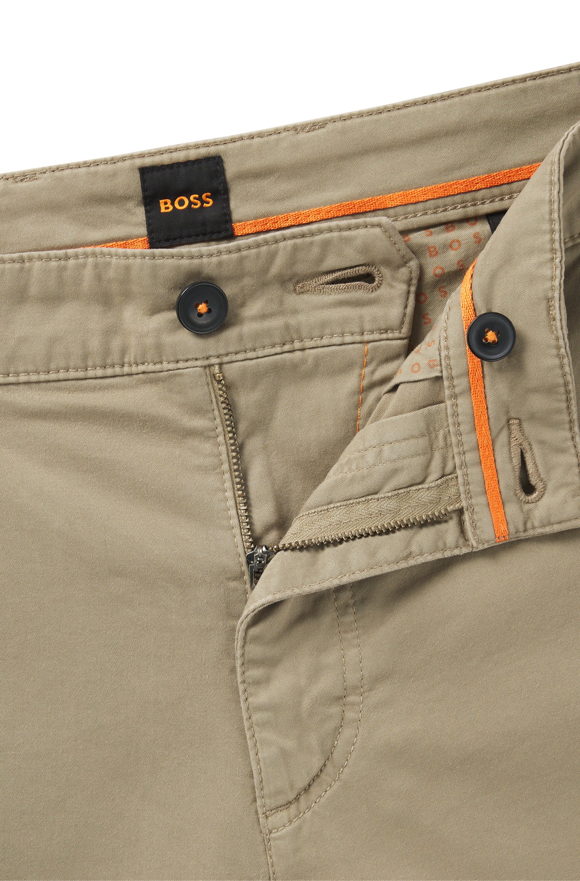 BOSS ORANGE Chinohose "Regular", in gerader From günstig online kaufen