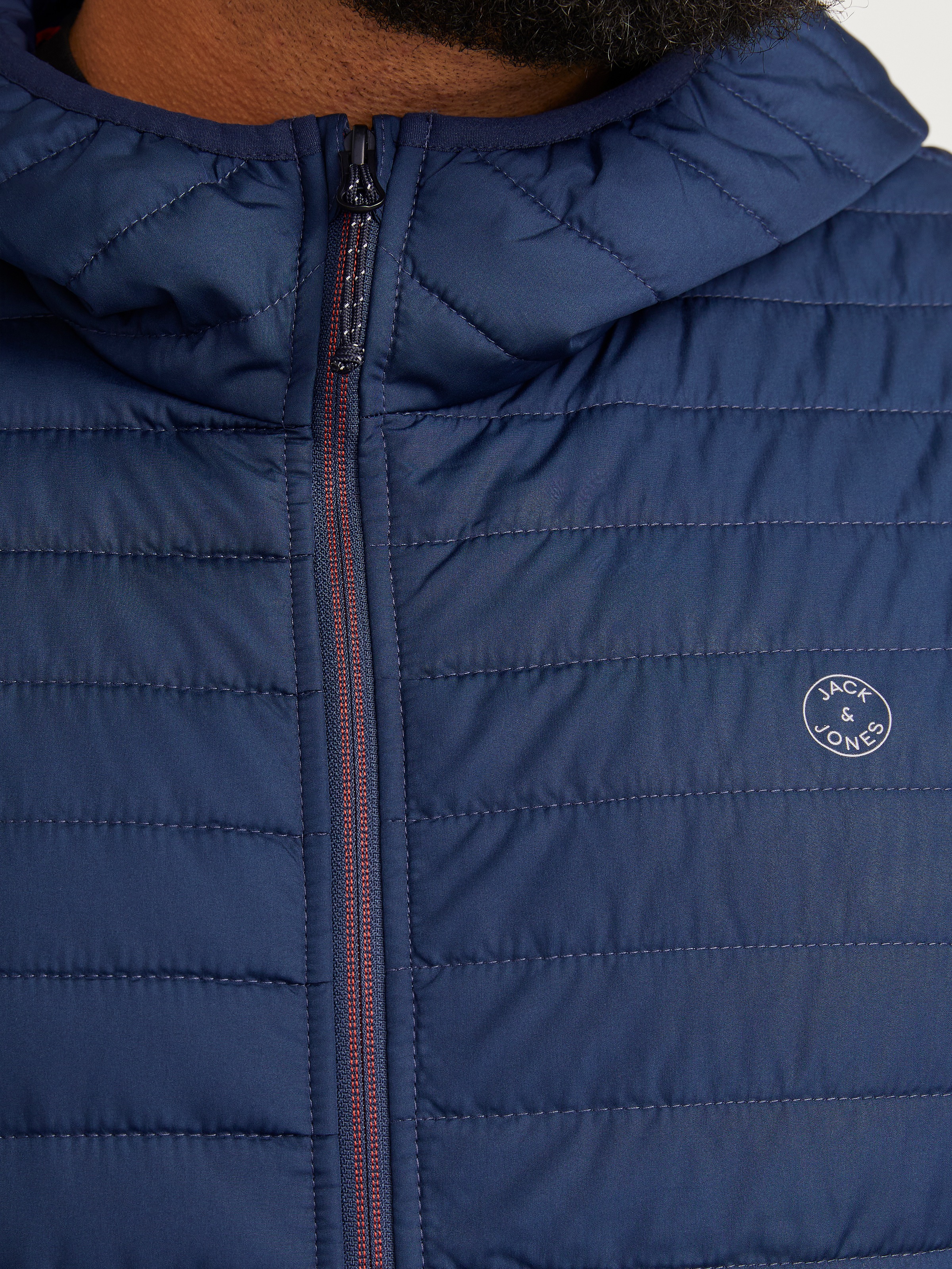 Thumbnail - Jack & Jones PlusSize Steppjacke "JJEMULTI QUILTED JACKET PS NOOS", mit Kapuze