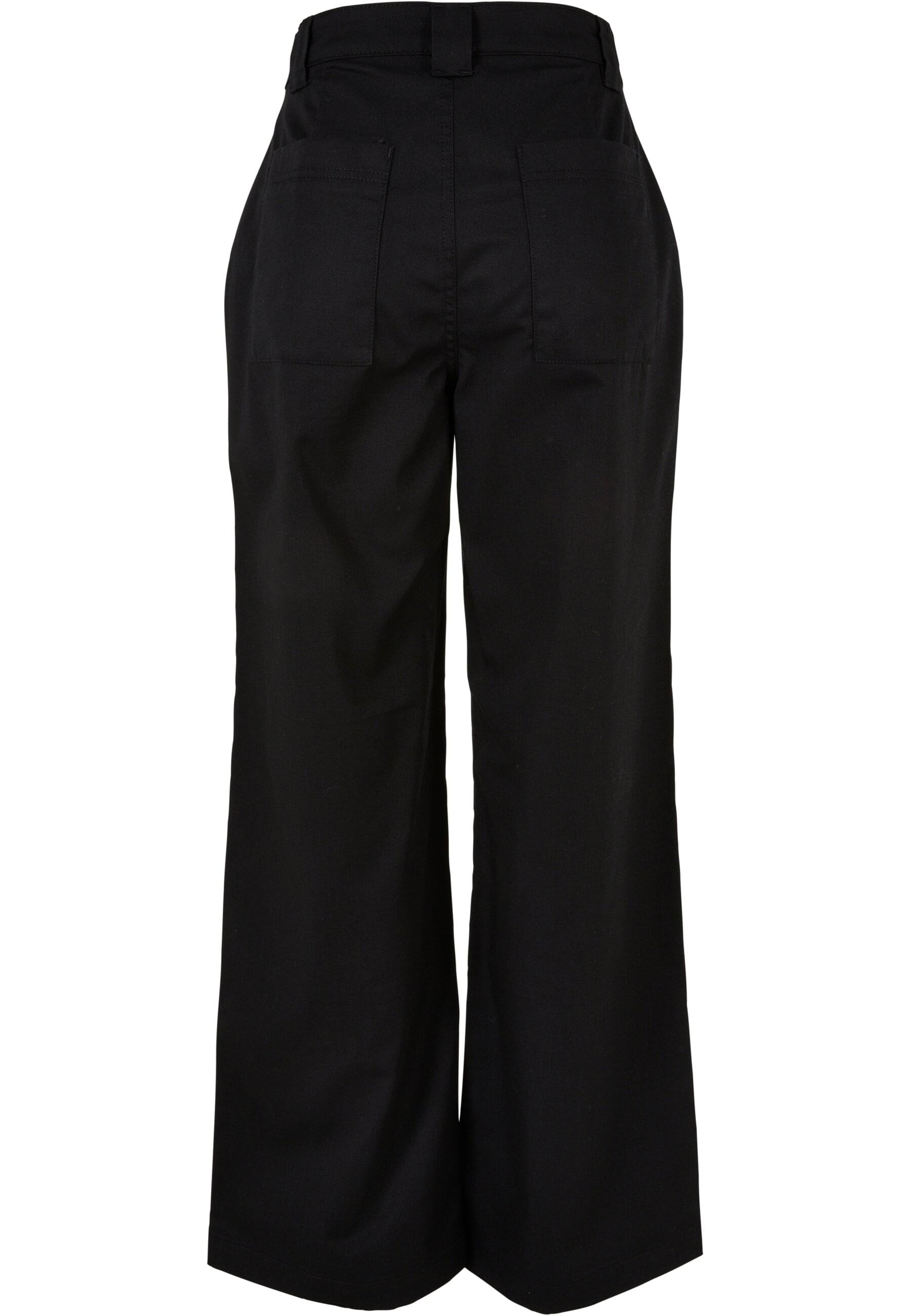 URBAN CLASSICS Stoffhose »Urban Classics Damen Ladies Straight Leg Workwear Pants«, (1 tlg.)