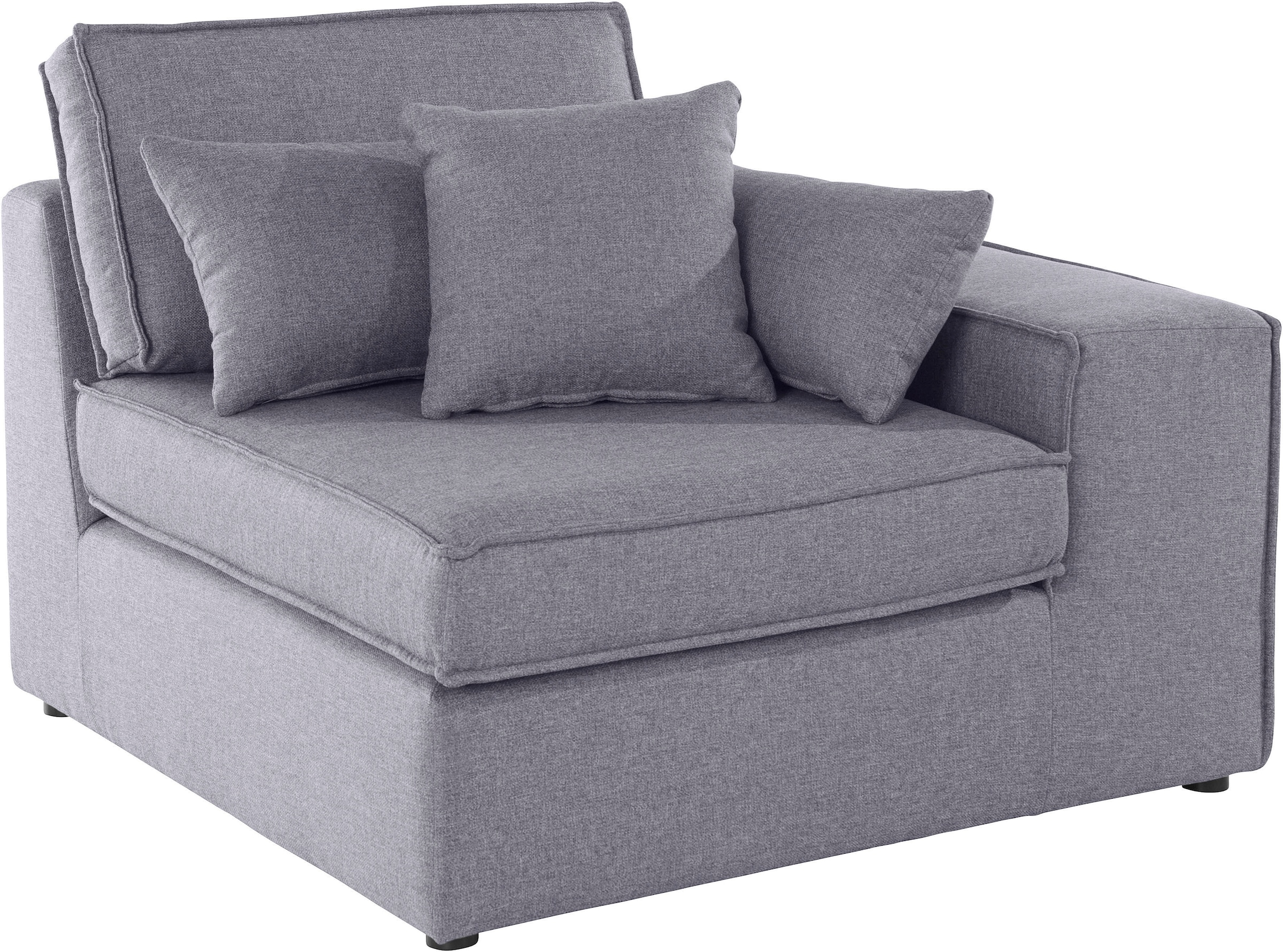 RAUM.ID Sofaelement "Florid", als Teil eines Modulsofas, fester Sitzkomfort, auch in Cord