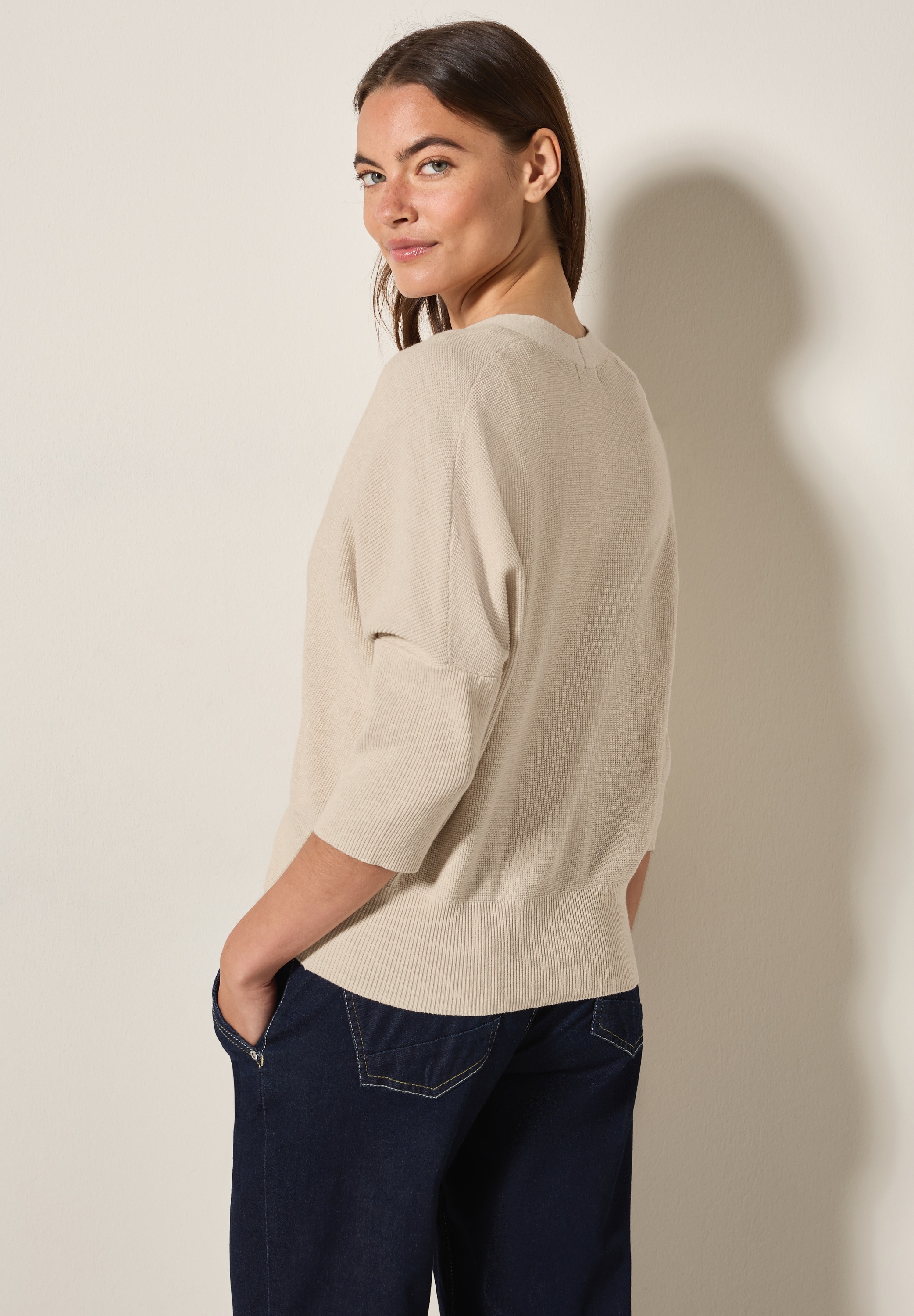 Cecil Cardigan, mit Struktur und Knopfleiste günstig online kaufen