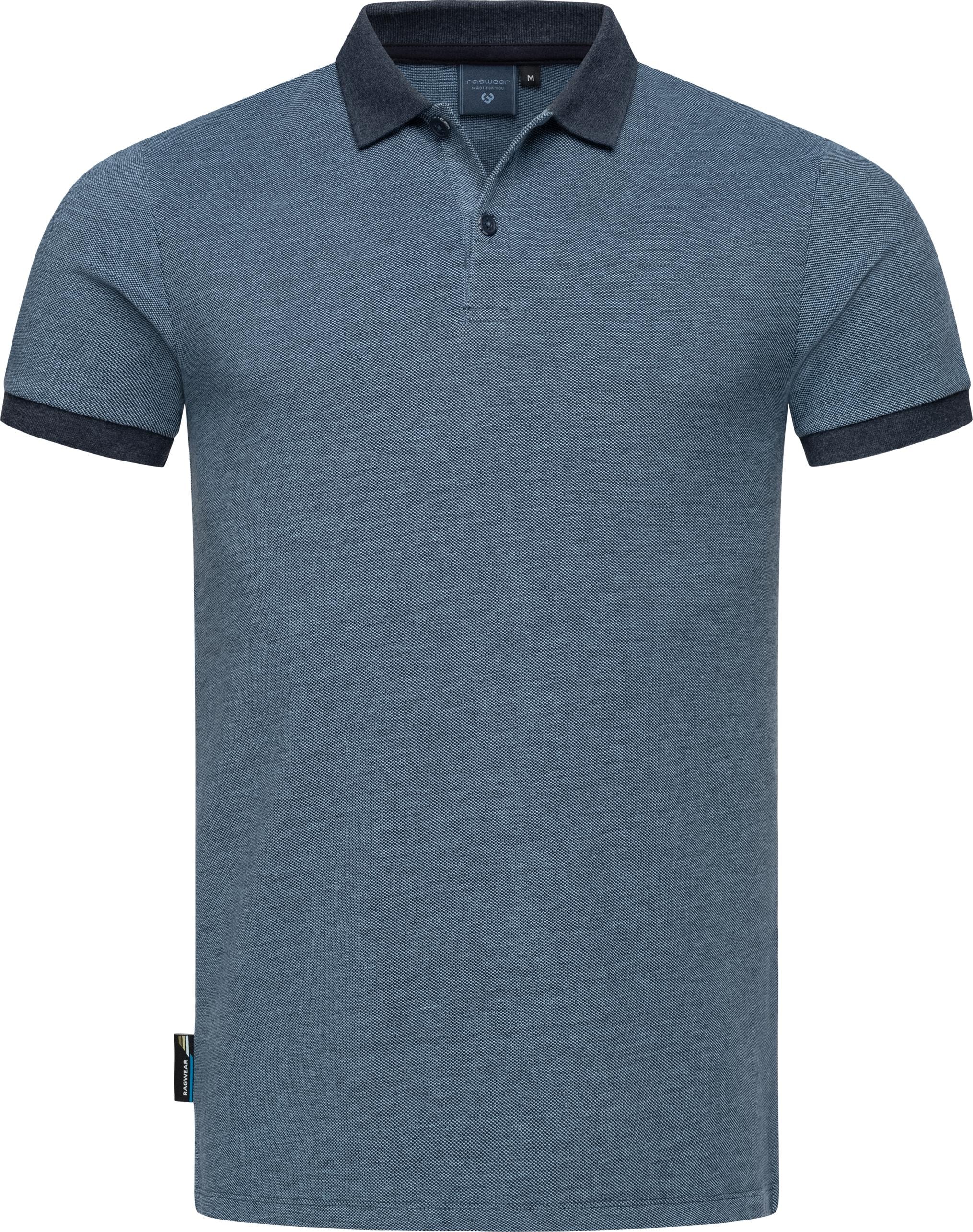 Ragwear Poloshirt »Set Porpi«, (2 tlg.), Modisches Herren Set aus Hemd und kurzer Hose