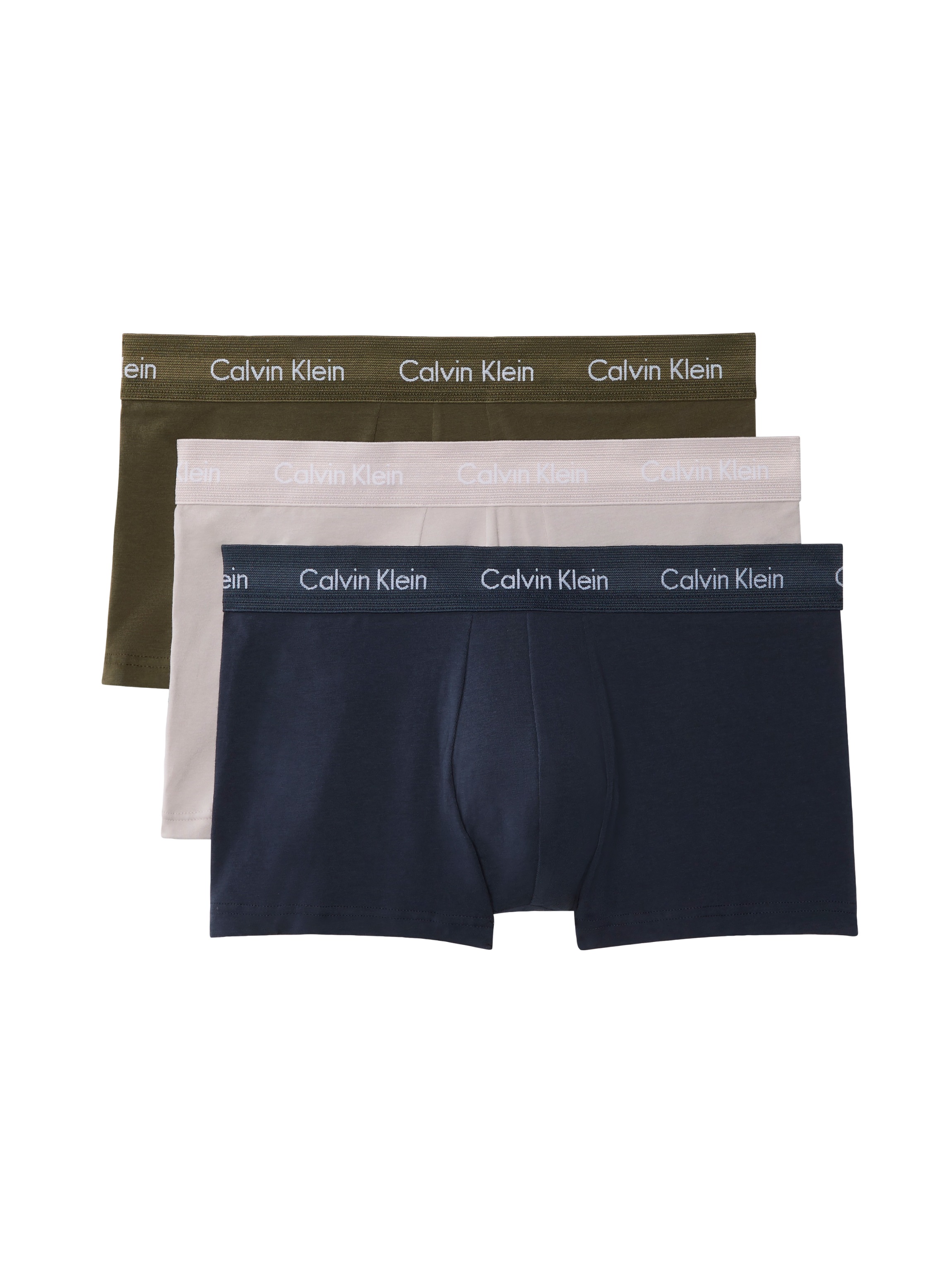 Calvin Klein Underwear Boxershorts »Low Rise Trunk 3pk« Packung, 3er-Pack, 3 Stk. mit Logobündchen