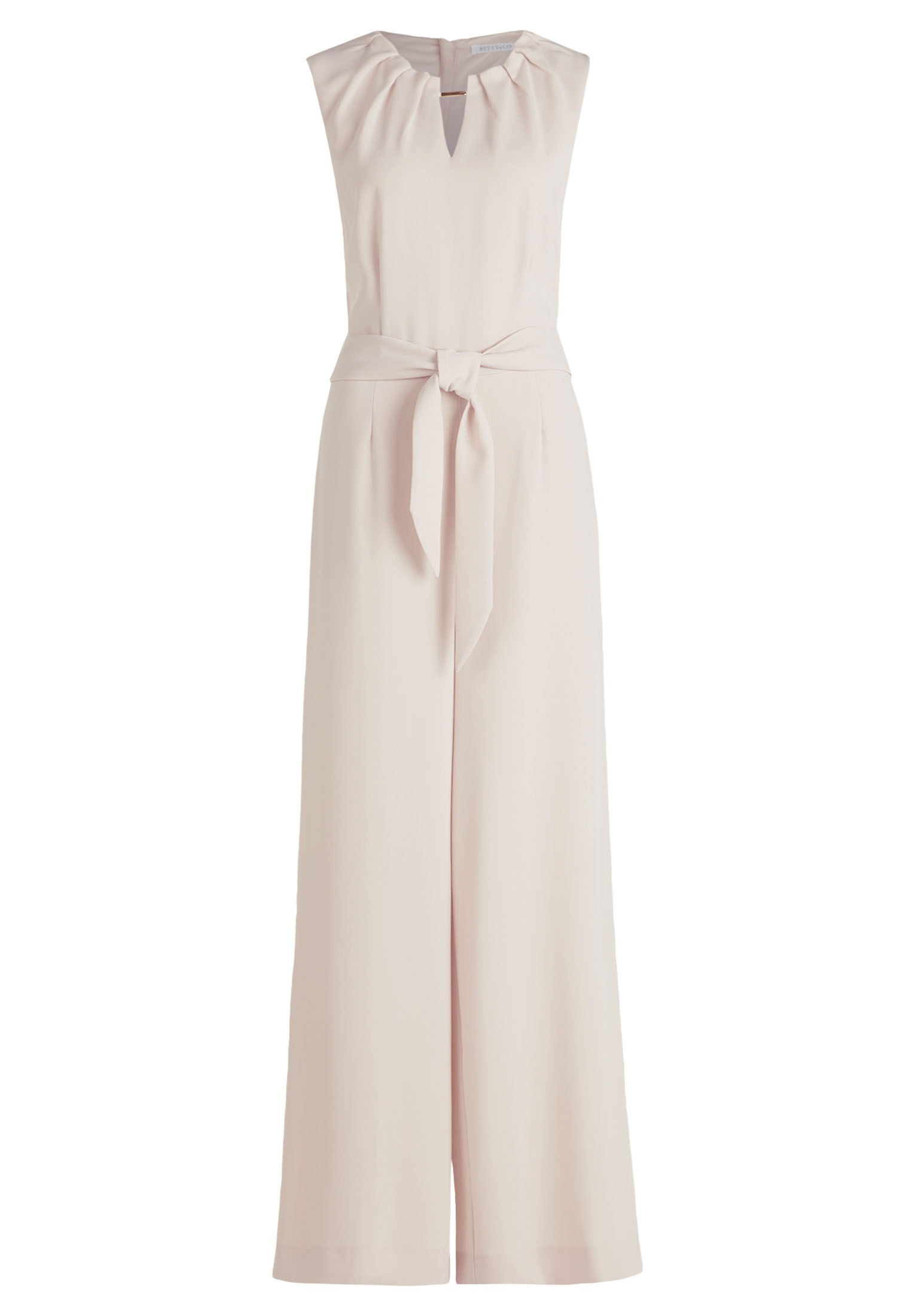 Betty&Co Overall "Damen Jumpsuit ohne Arm" 1 Stk. tlg. Falten günstig online kaufen