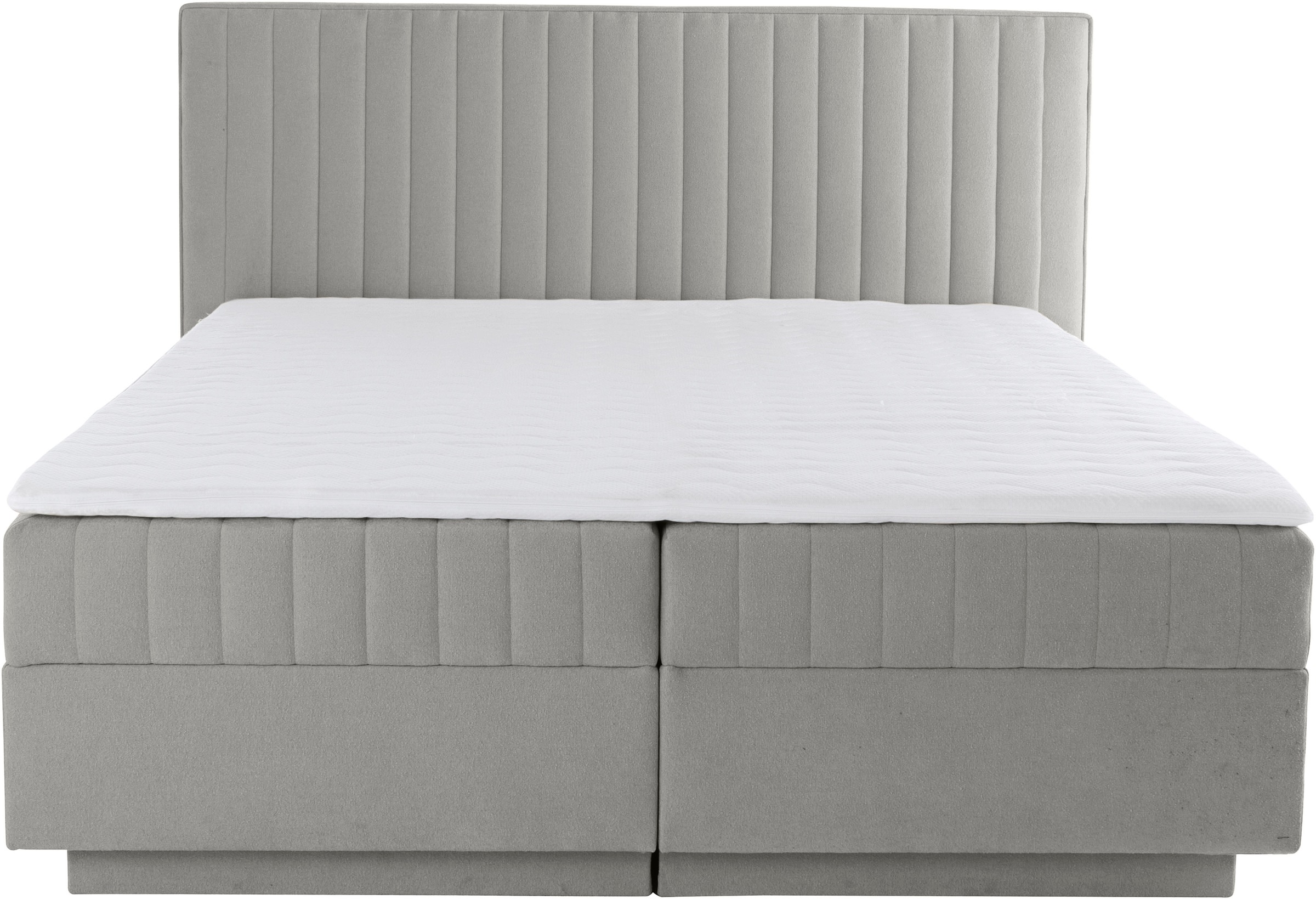 Boxbett HOMSY BY ANA JOHNSON "Moonio inkl. Bettkasten", grau, B:187cm L:214cm, Komplettbetten, erhältlich in verschiedenen Breiten und Härtegraden 7