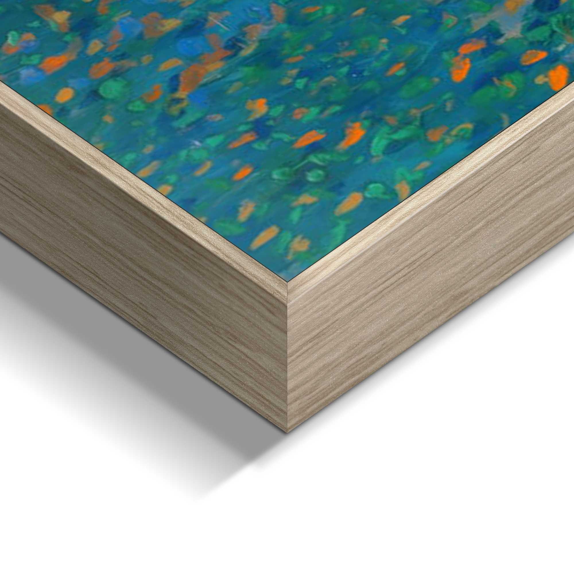 Reinders! Wandbild »Blumen Van Gogh«, Wohnzimmer - Schmetterlinge - Mehrfarbig - MDF - Kunst - 90x60 cm