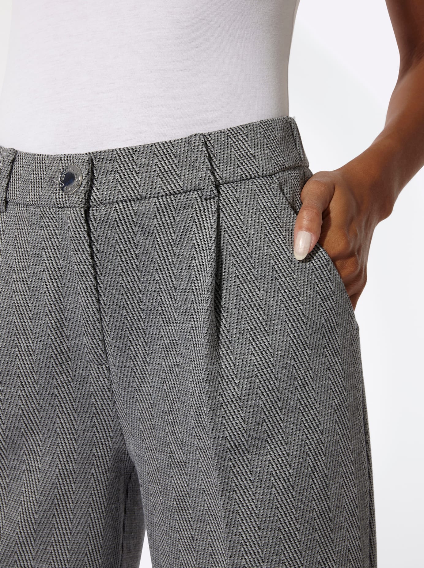 creation L Bundfaltenhose