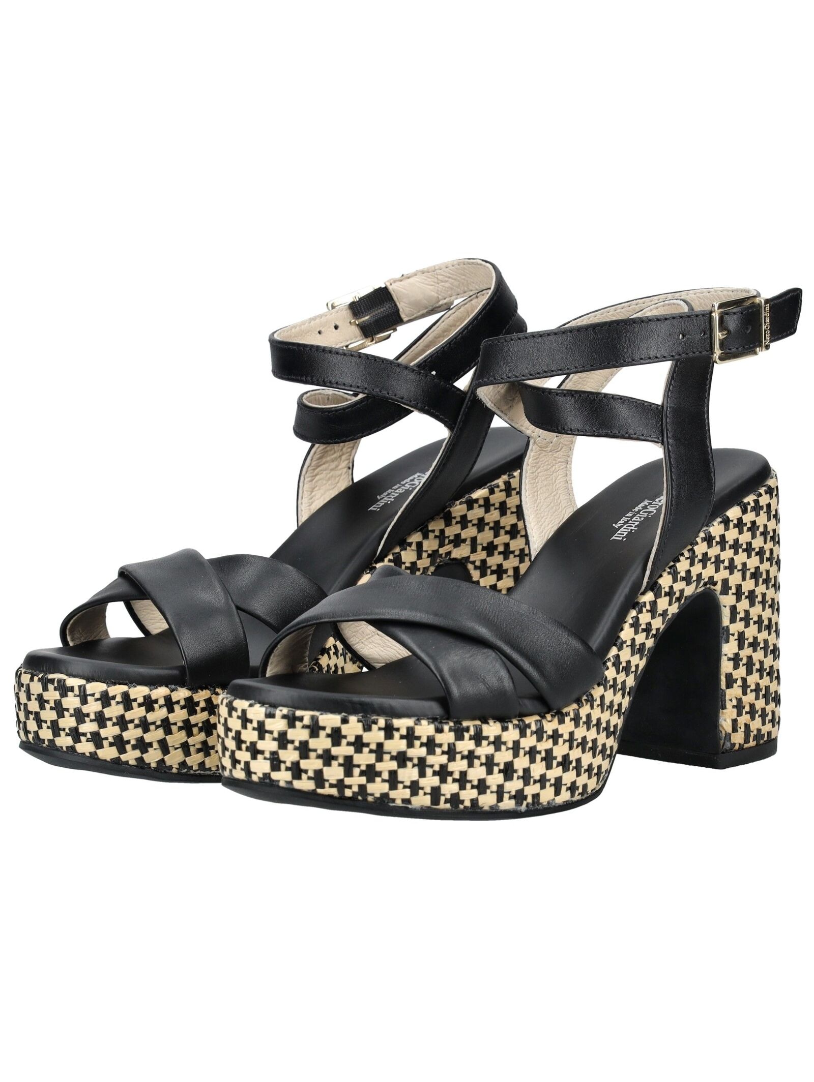 Nero Giardini High-Heel-Sandalette »Nero Giardini Sandalen Leder«