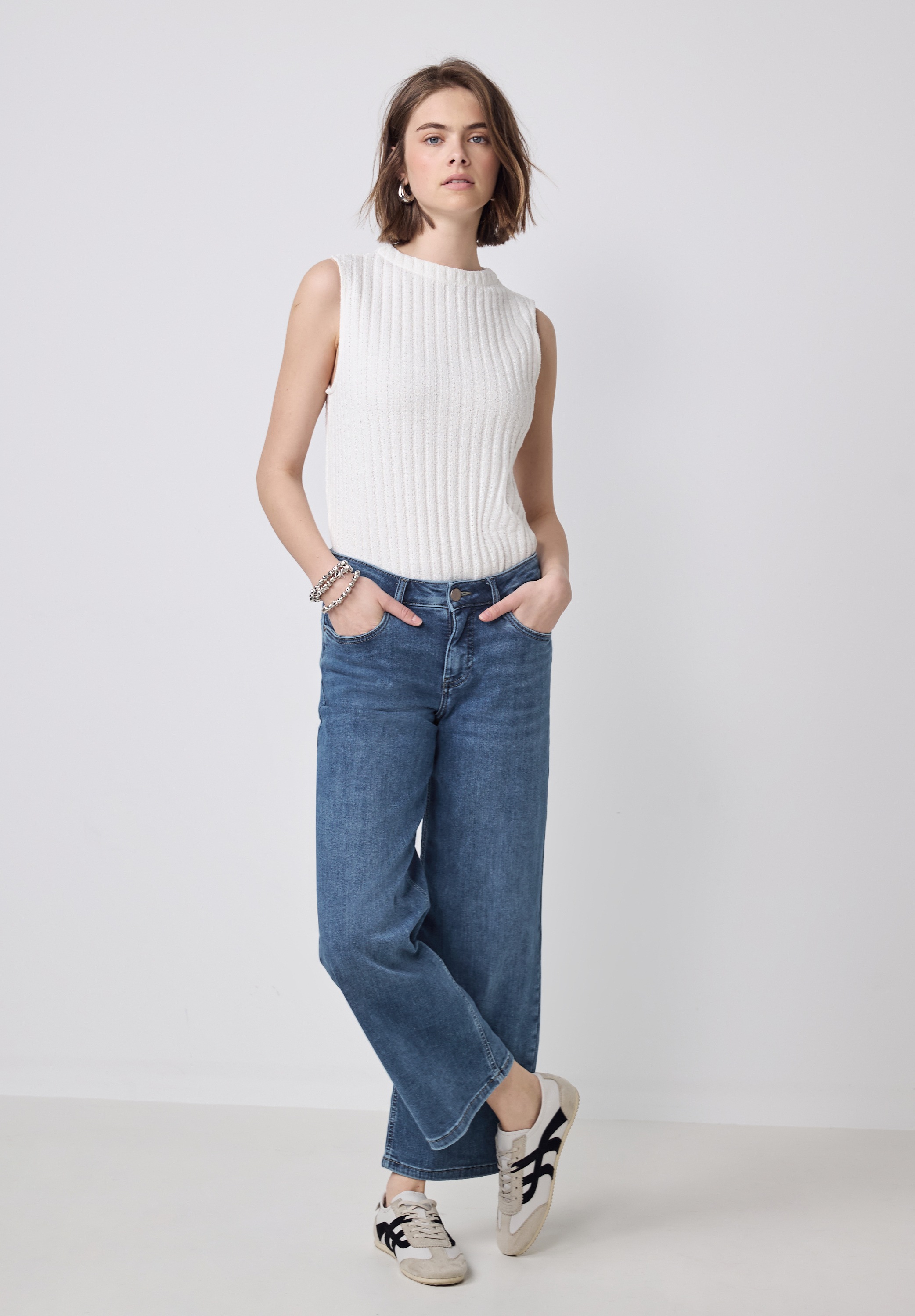 STREET ONE STUDIO Comfort-fit-Jeans, 5-Pocket-Style