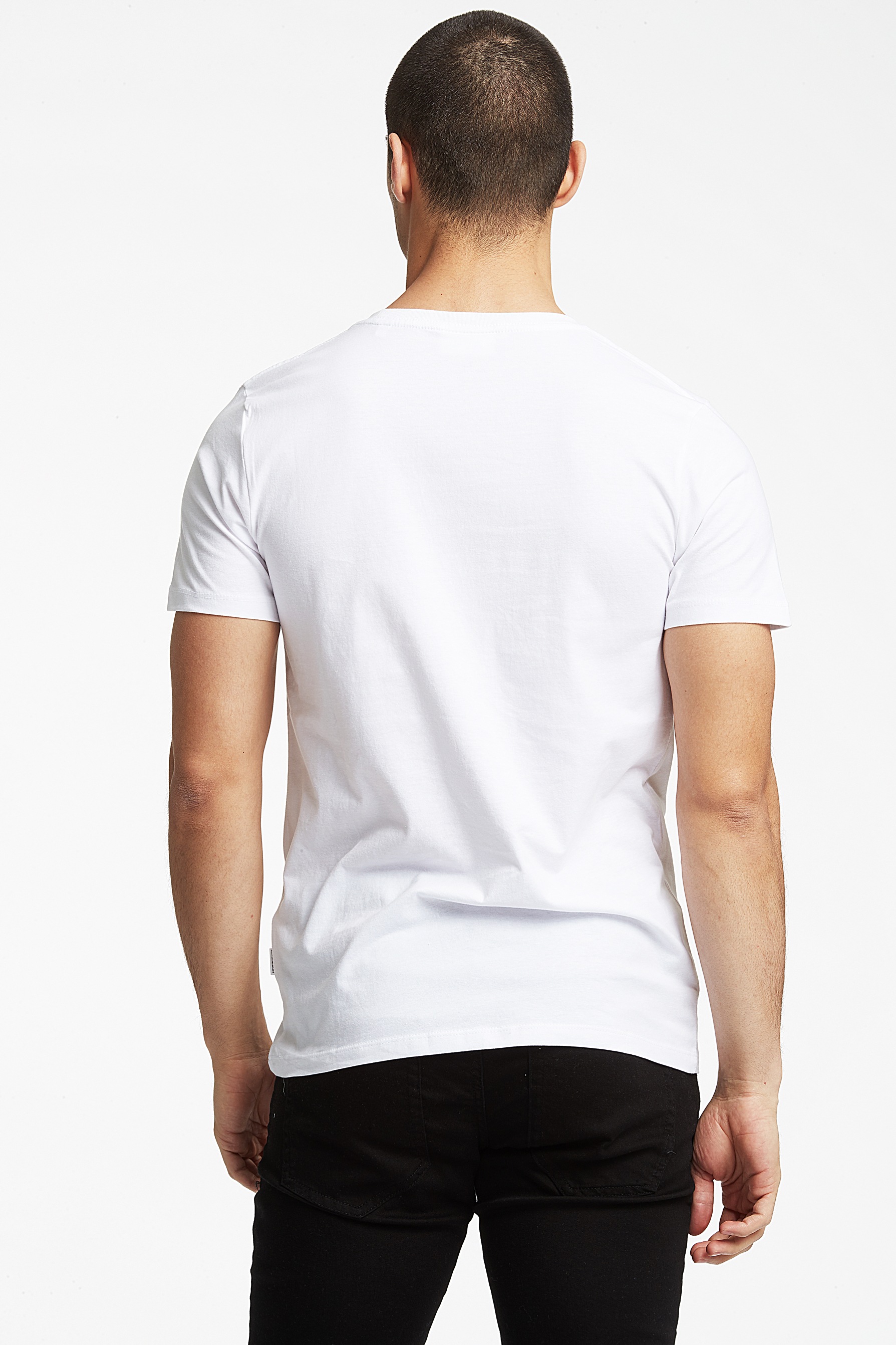 LINDBERGH T-Shirt, (Packung, 4 tlg.), mit Rundhalsausschnitt im 4-er Pack