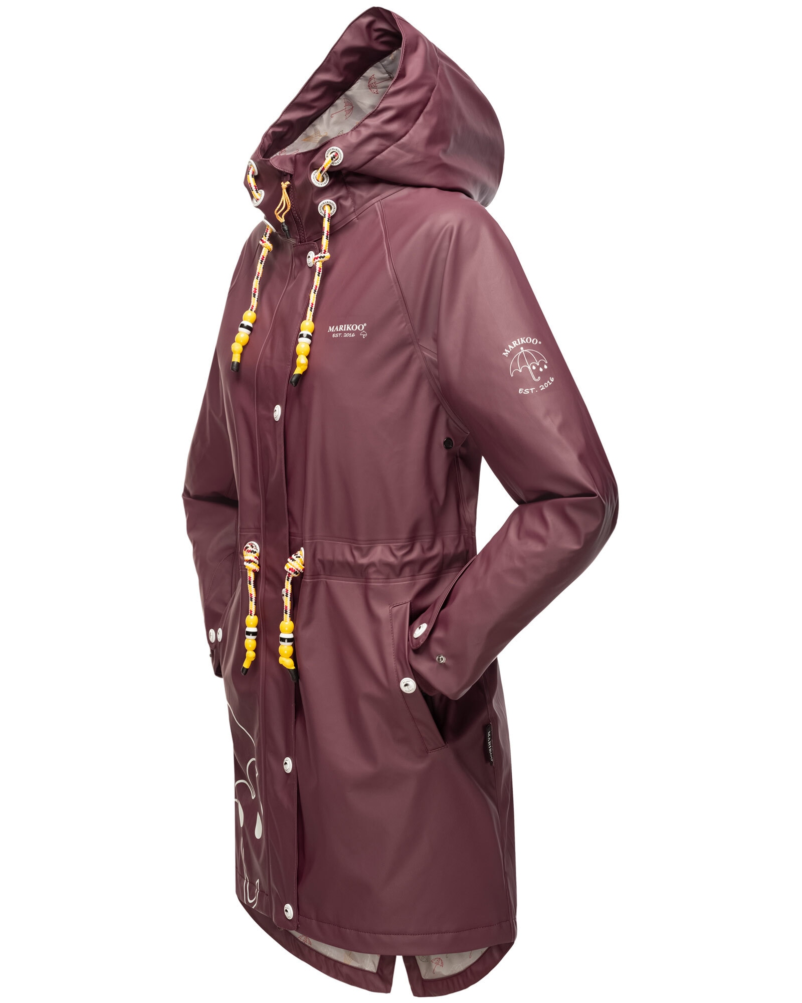 Marikoo Outdoorjacke »Dancing Umbrella«, mit einer großen Kapuze