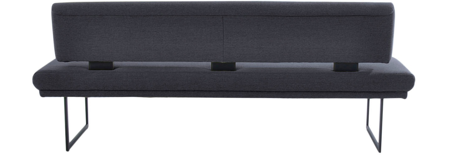 K+W Komfort & Wohnen Polsterbank "Longbeach" 1 Stk. tlg. mit Metallkufen in günstig online kaufen
