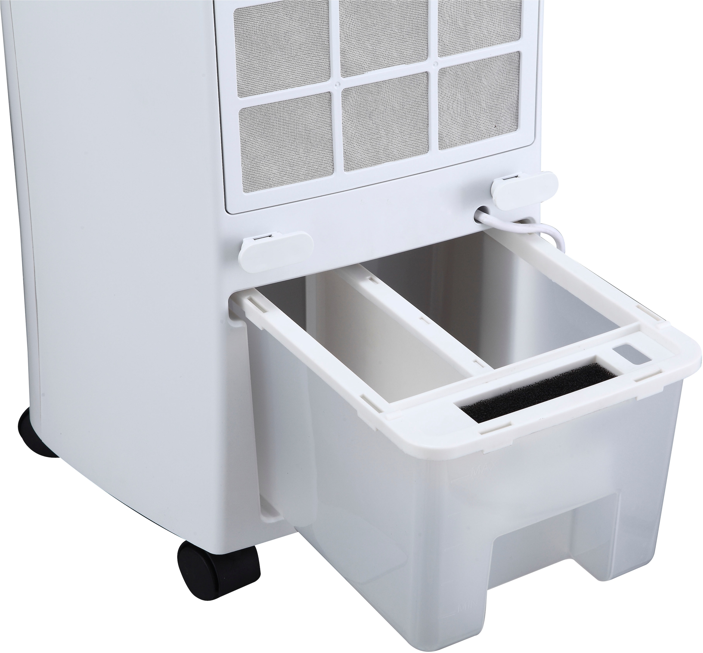 Sonnenkönig Standventilator »Air Fresh 7, Leistung 90/100W, Kühlen-Funktion, Befeuchtungs-Funktion,«, 9h Timer, Fernbedienung, Überhitzungsschutz, 4 Ventilationsstufen