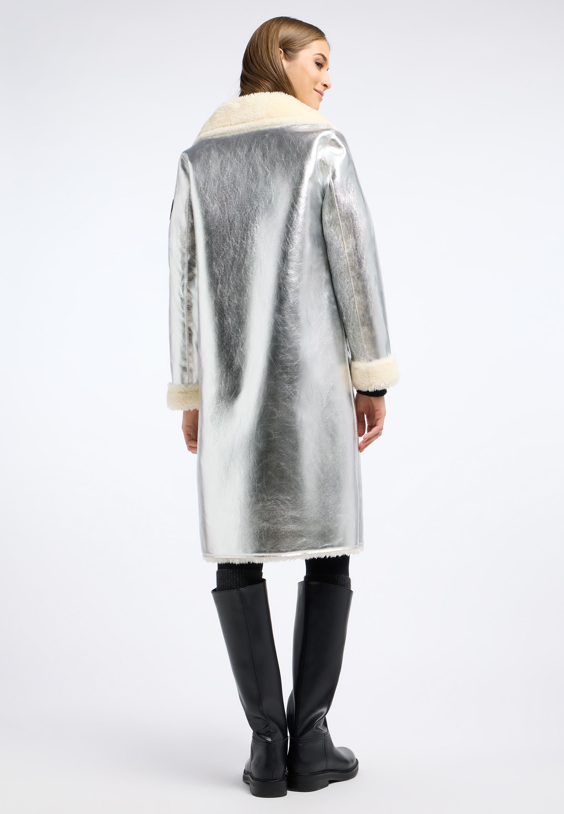 Frieda & Freddies Fellimitatmantel »Fake Fur Coat / Airgirl«