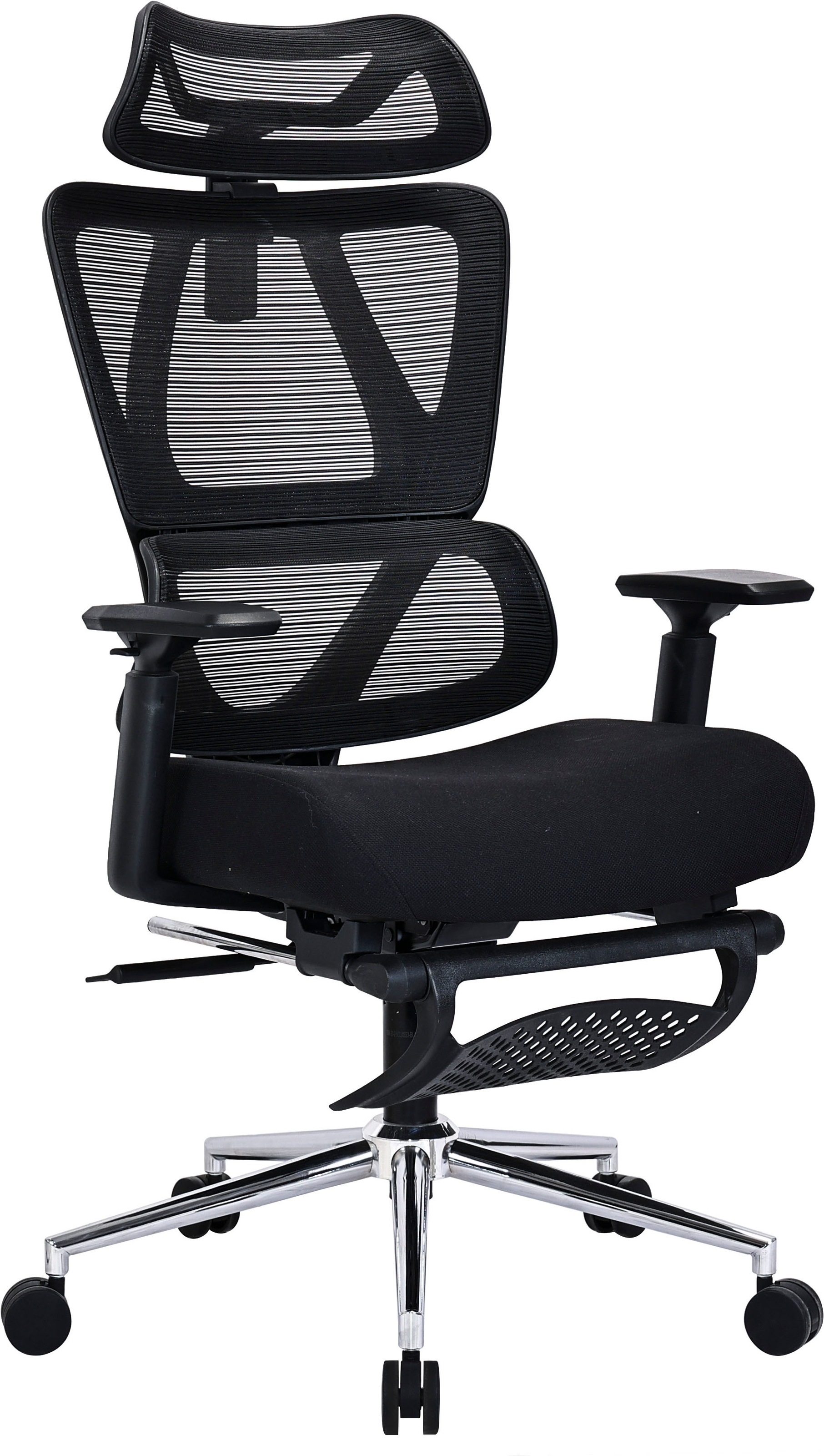 OTTO home Drehstuhl »Andora, moderner ergonomischer Schreibtischstuhl« () mit Fußstütze