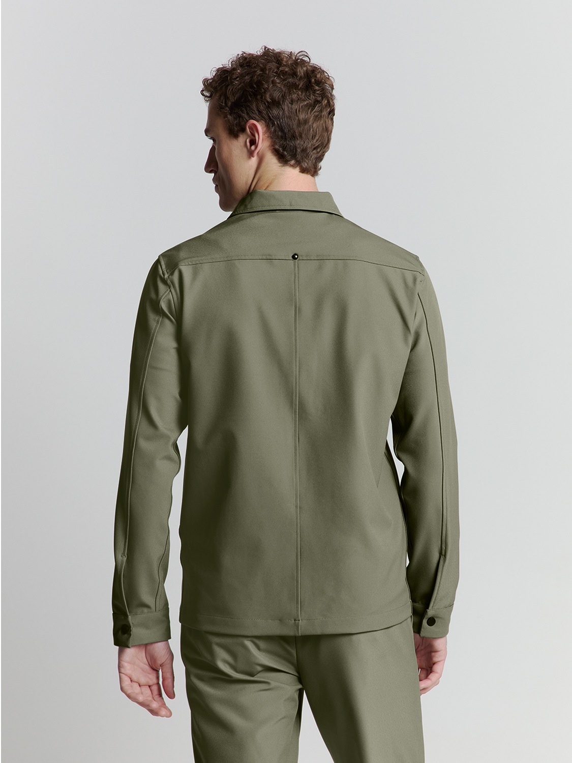 NO EXCESS Langarmhemd »No Excess Sedoc overshirt«
