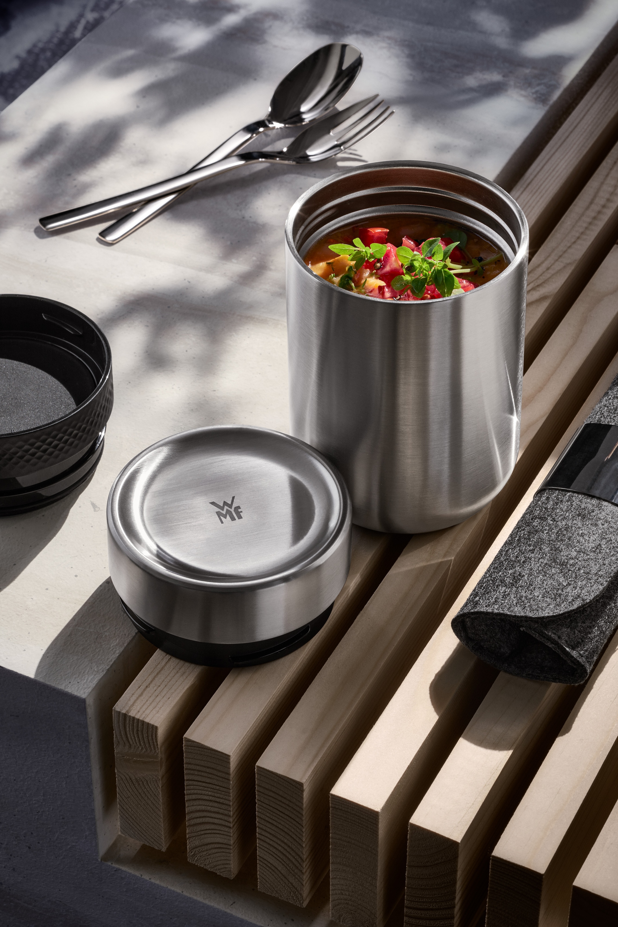 WMF Thermobehälter »My2Go«, (Set, 2 tlg.), 500 ml (12h kalt, 6h warm) + 200 ml