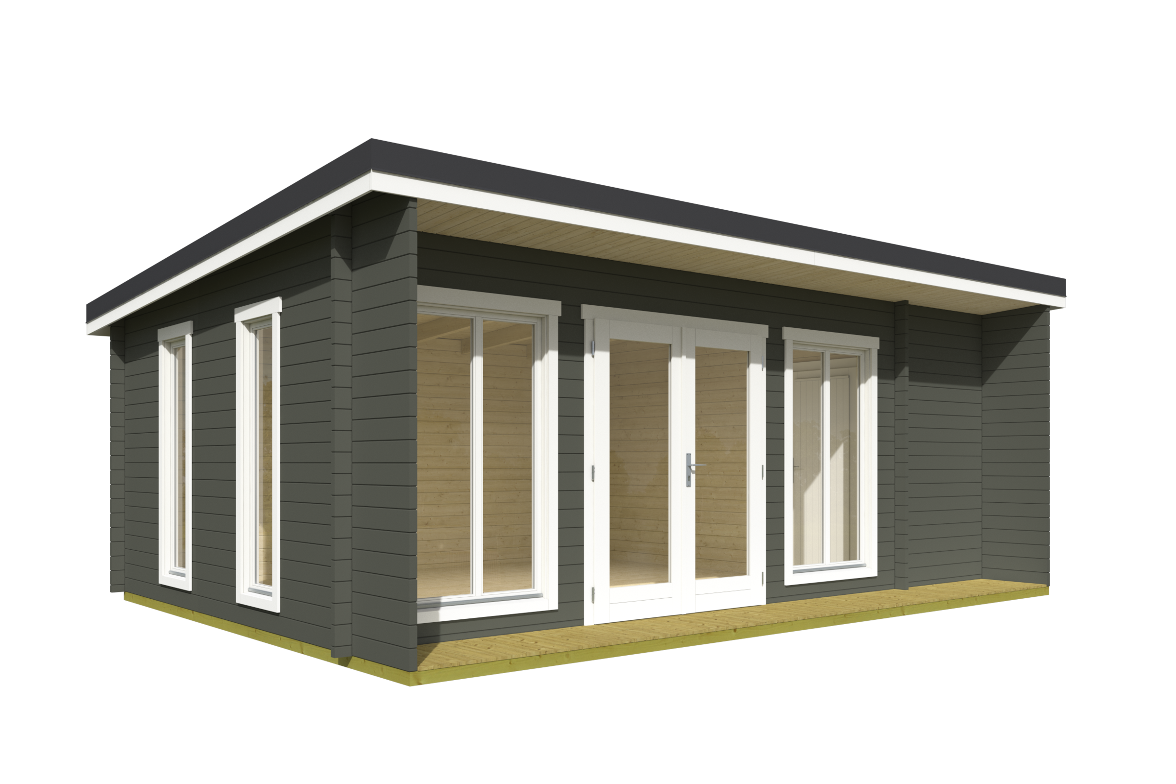 Nordic Holz Gartenhaus "JAPAN" günstig online kaufen