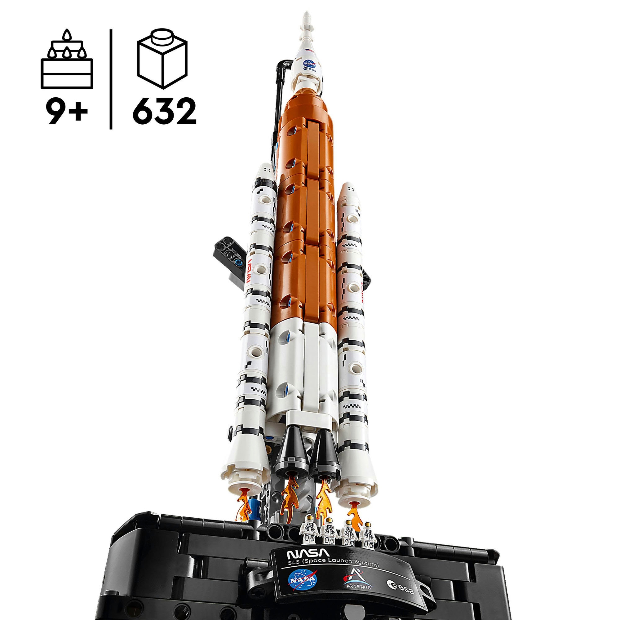 LEGO® Konstruktionsspielsteine »NASA Artemis SLS-Schwerlastrakete (42221), LEGO Technic« Made in Europe