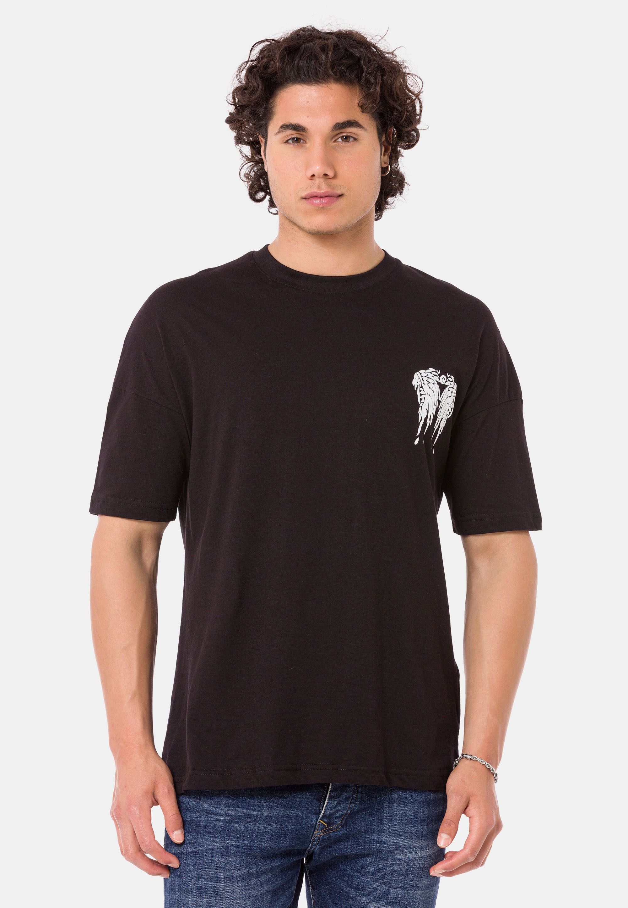 T-Shirt »Corby«, mit großflächigem Print
