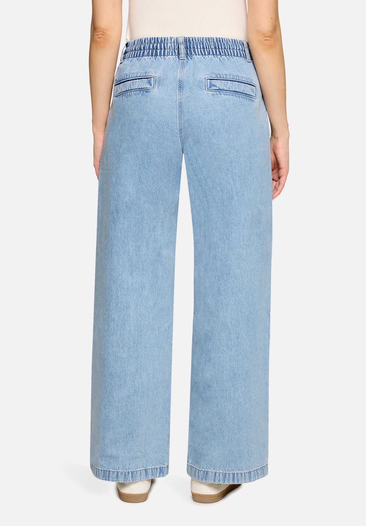 Cartoon Slim-fit-Jeans »Damen mit weitem Bein«