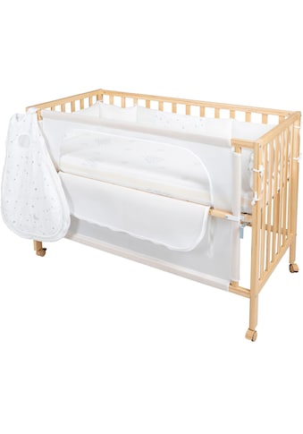 Babybett »Room Bed, safe asleep®, Sternenzauber natur«, (4 tlg.)