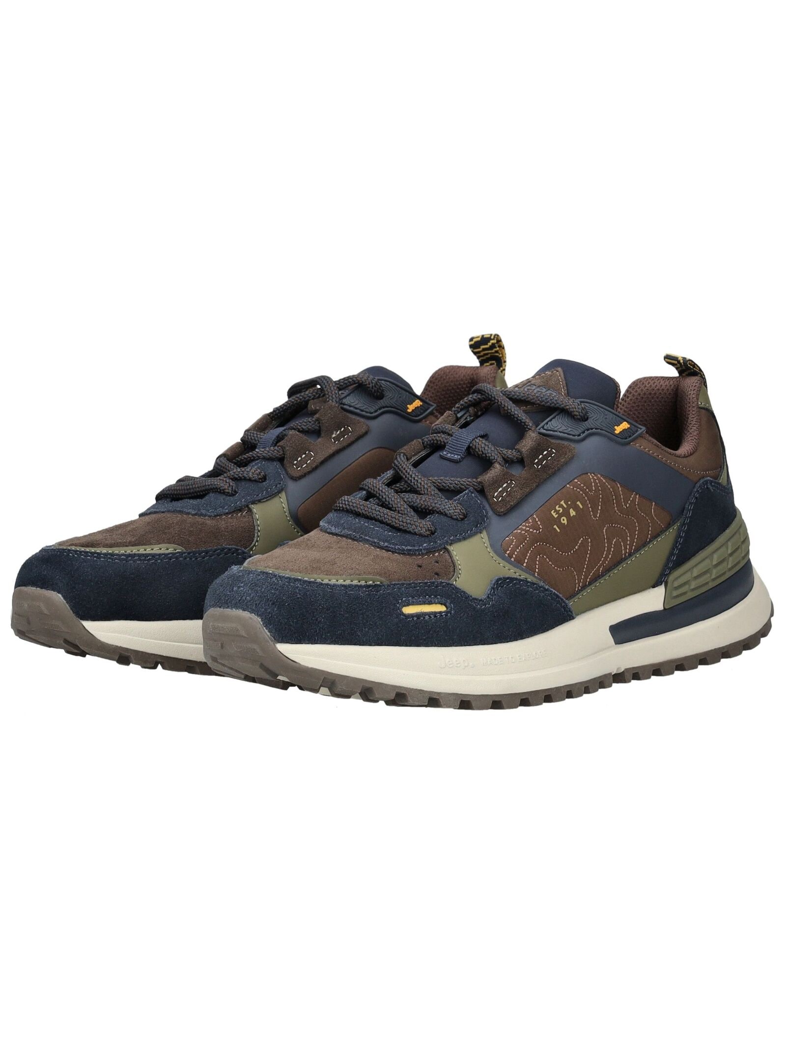 Jeep Sneaker »Jeep Sneaker Lederimitat/Textil«