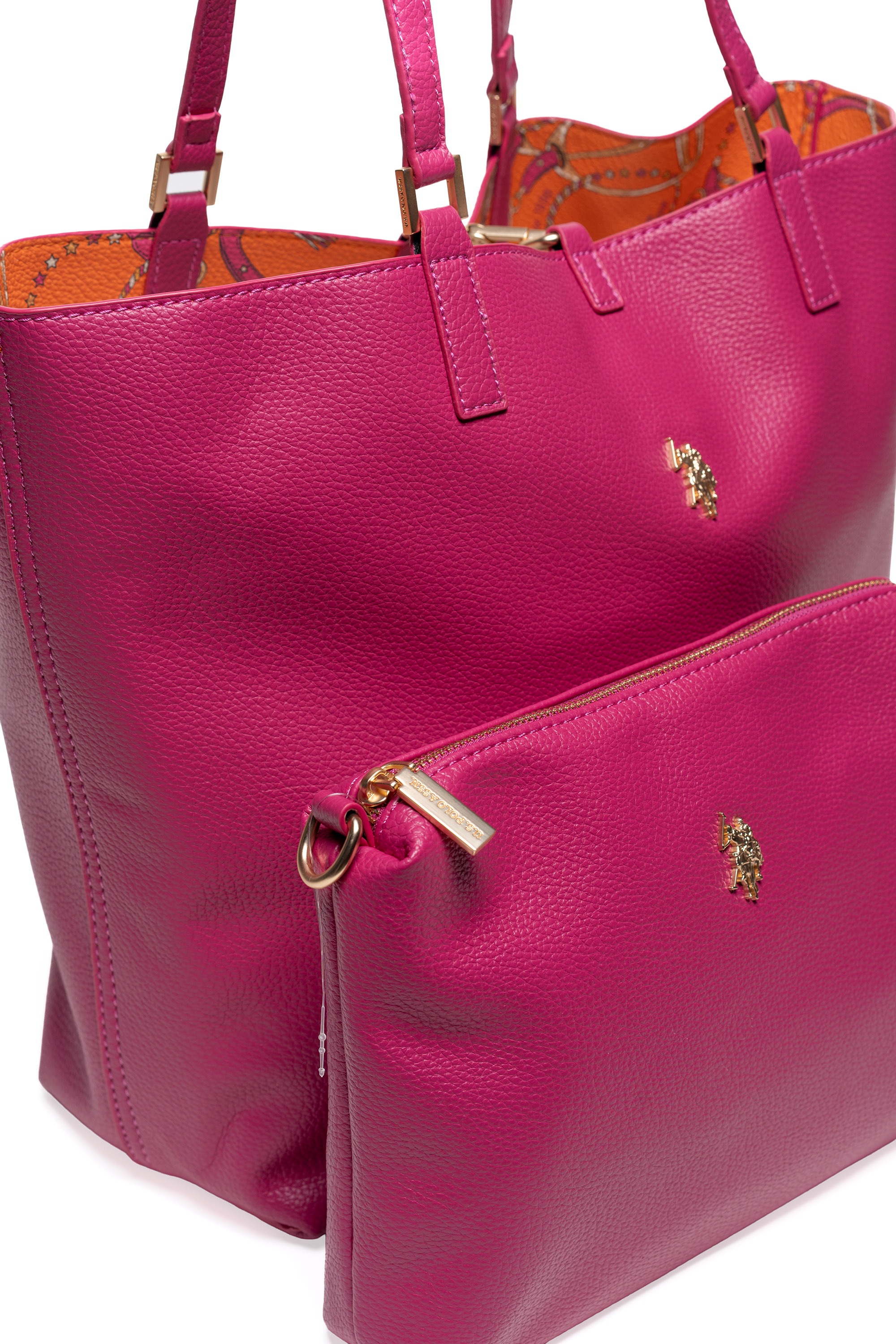 U.S. Polo Assn. Tragetasche »ROGERSVILLE LARGE SHOPPING BAG SHOPPER Damen« Tragetasche Damen, Shopper, Einkaufstasche, Fashion, Lifestyle, Sale