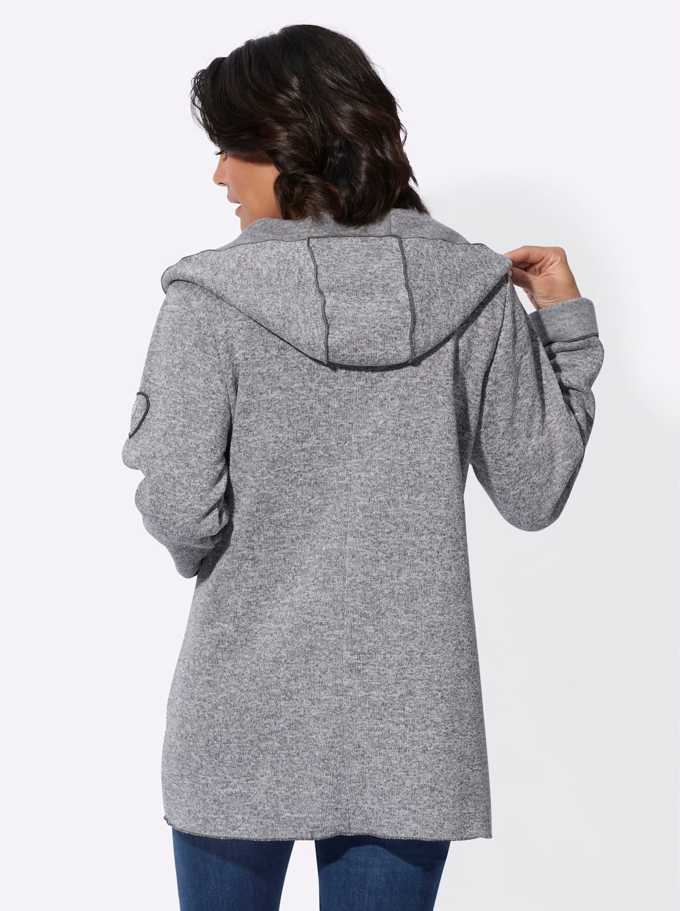 Casual Looks Strickfleecejacke