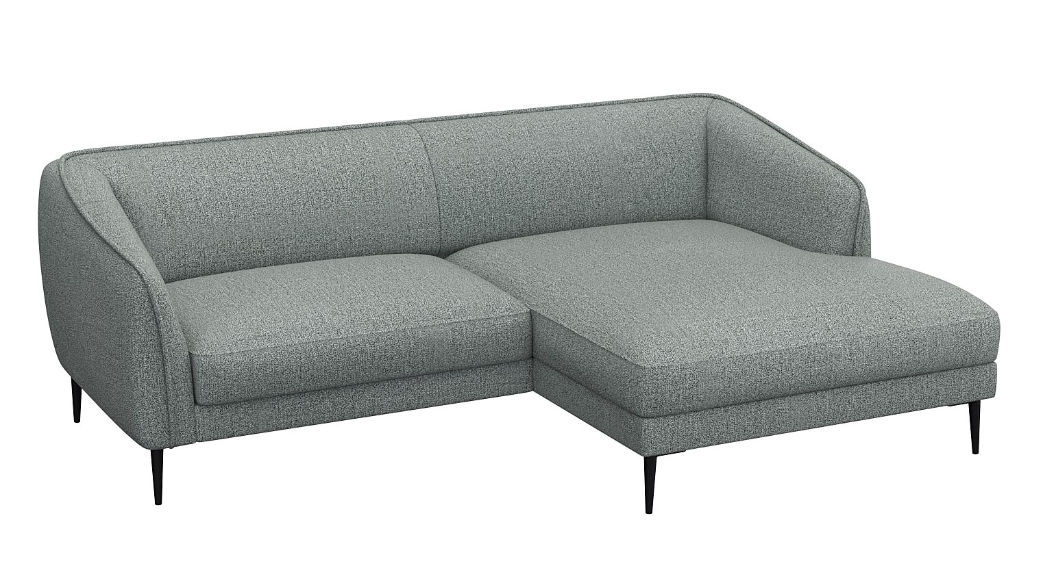FLEXLUX Ecksofa "Belle Designsofa, bequem durch Kaltschaum im Sitz, OTTOs C günstig online kaufen
