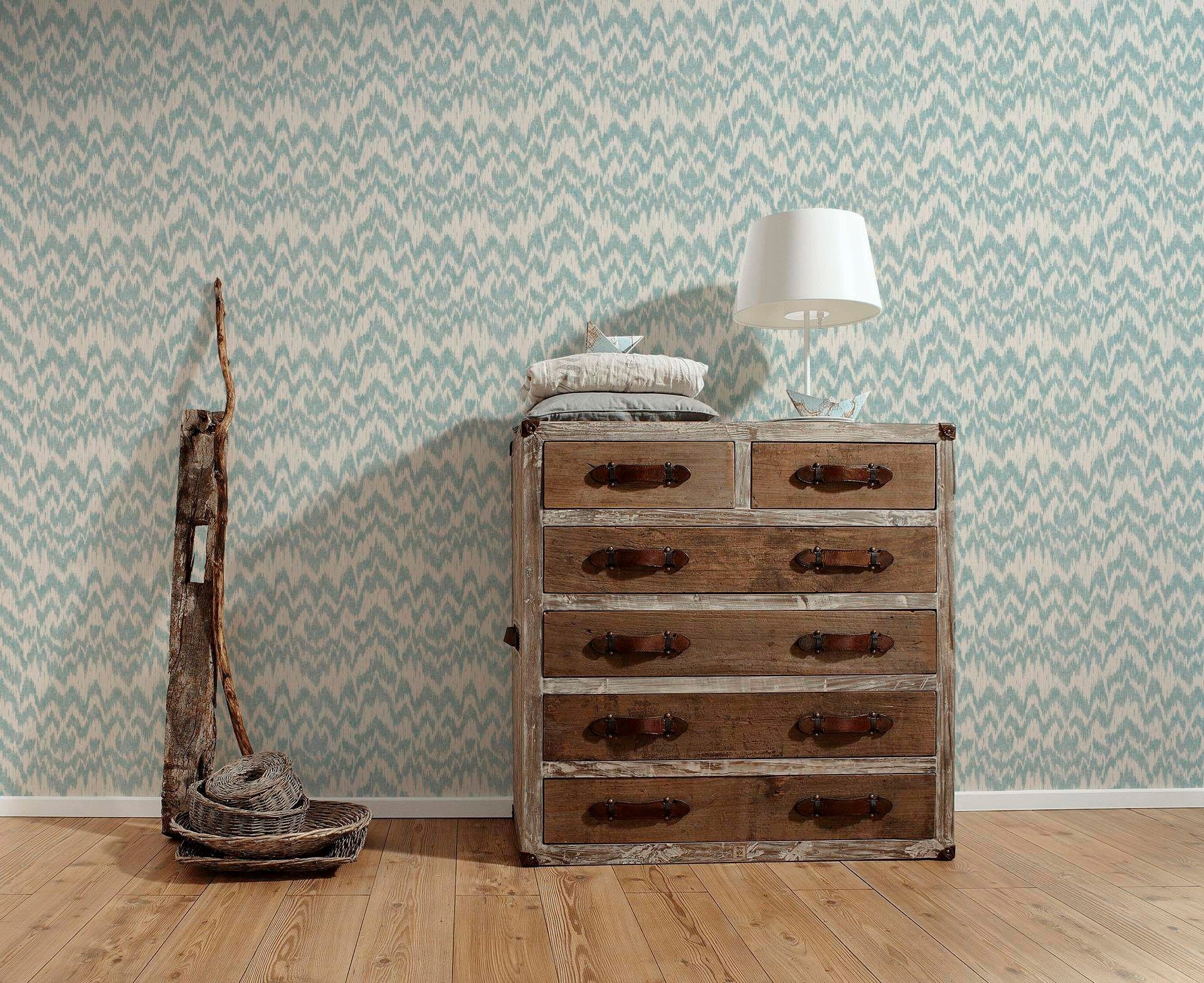 METROPOLIS BY MICHALSKY LIVING Vliestapete »Dream Again«, Ethnomuster-abstrakt-minimalistisch, Geometrische Tapete Designer Tapete Tapeten Wohnzimmer Schlafzimmer