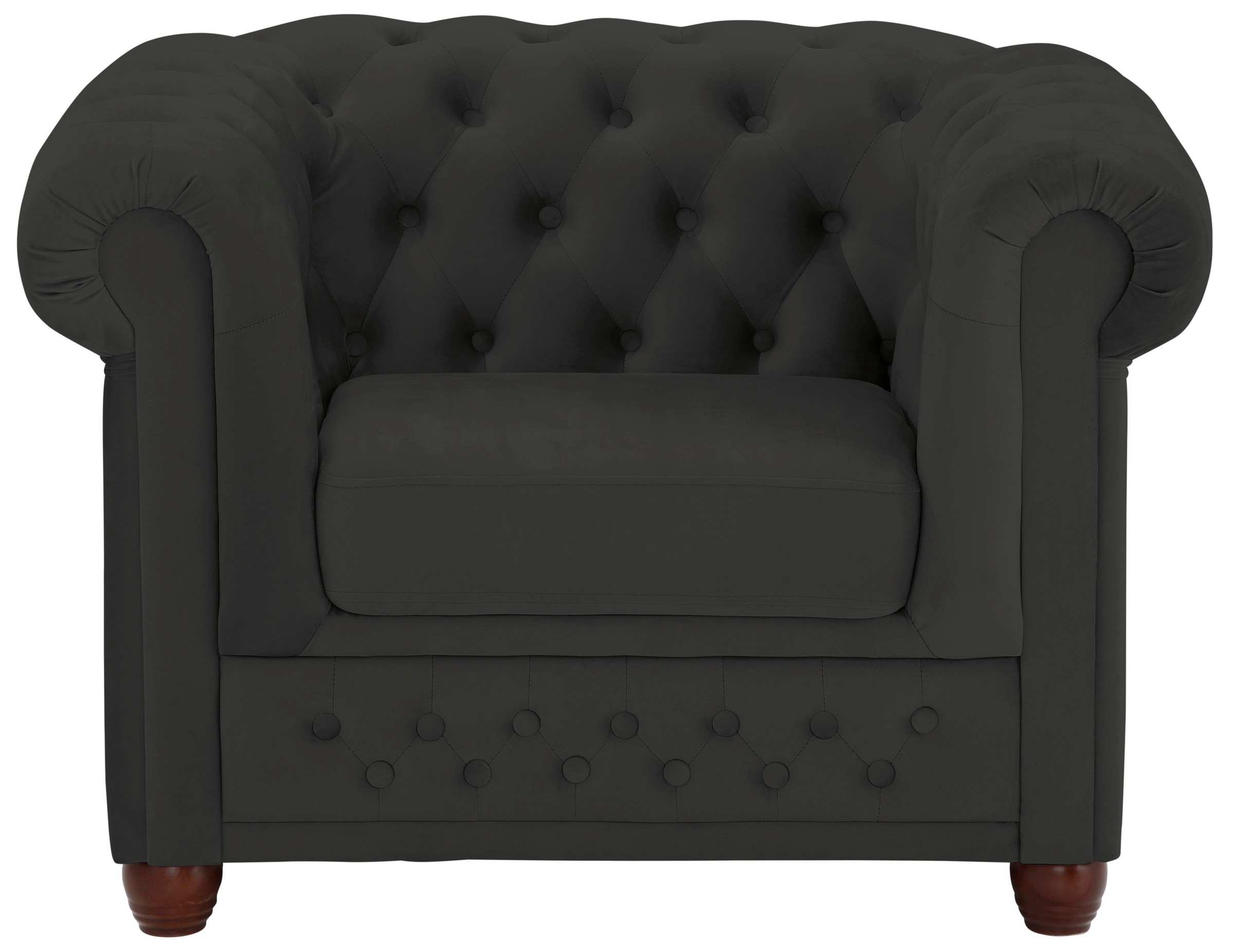 Thumbnail - Home affaire Chesterfield-Sessel "New Castle Sessel", hochwertige Knopfheftung, B/T/H: 104/86/72 cm