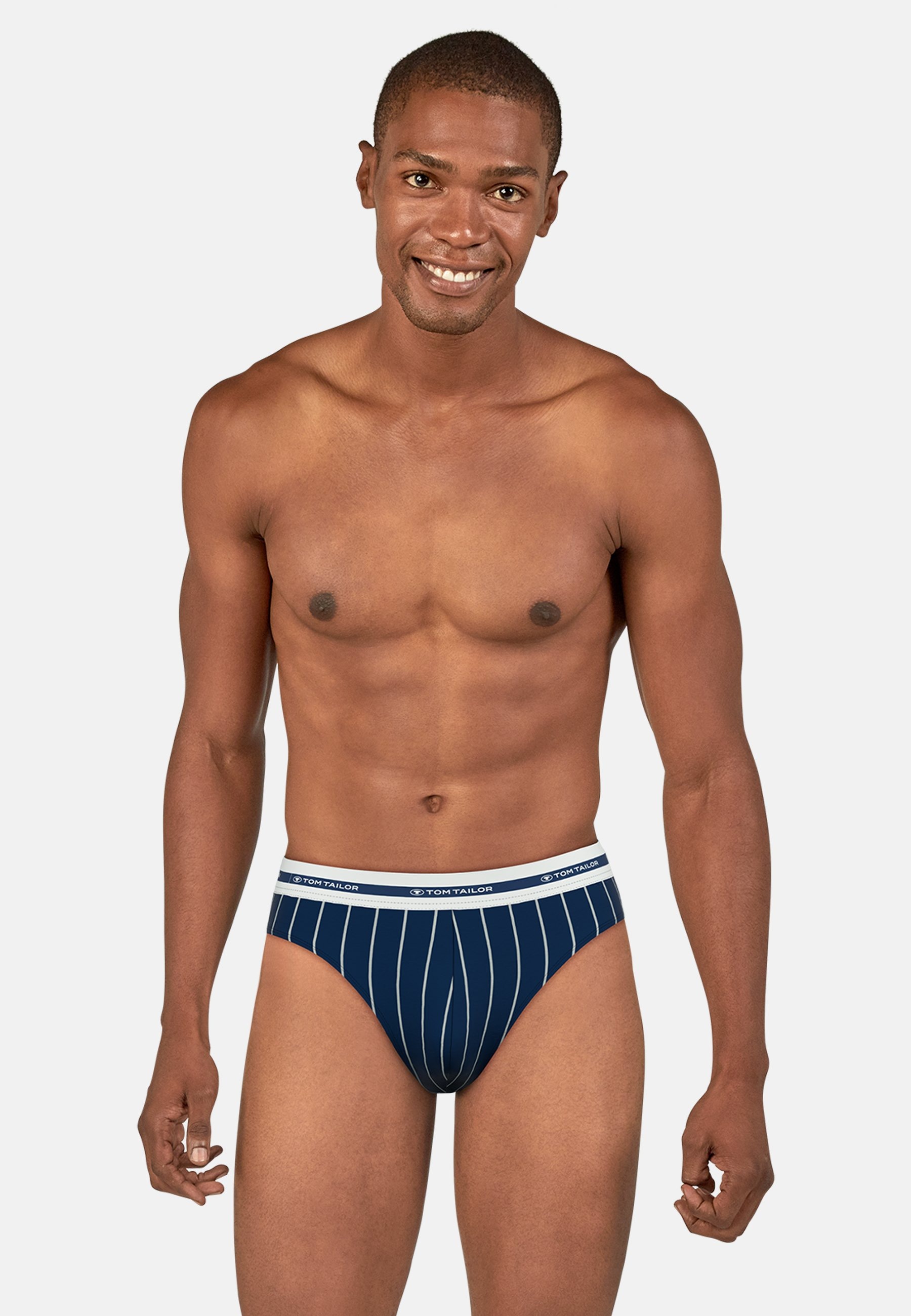 TOM TAILOR Minislip, (2er Pack), bequem, eng, atmungsaktiv, Streifendesign, günstig online kaufen