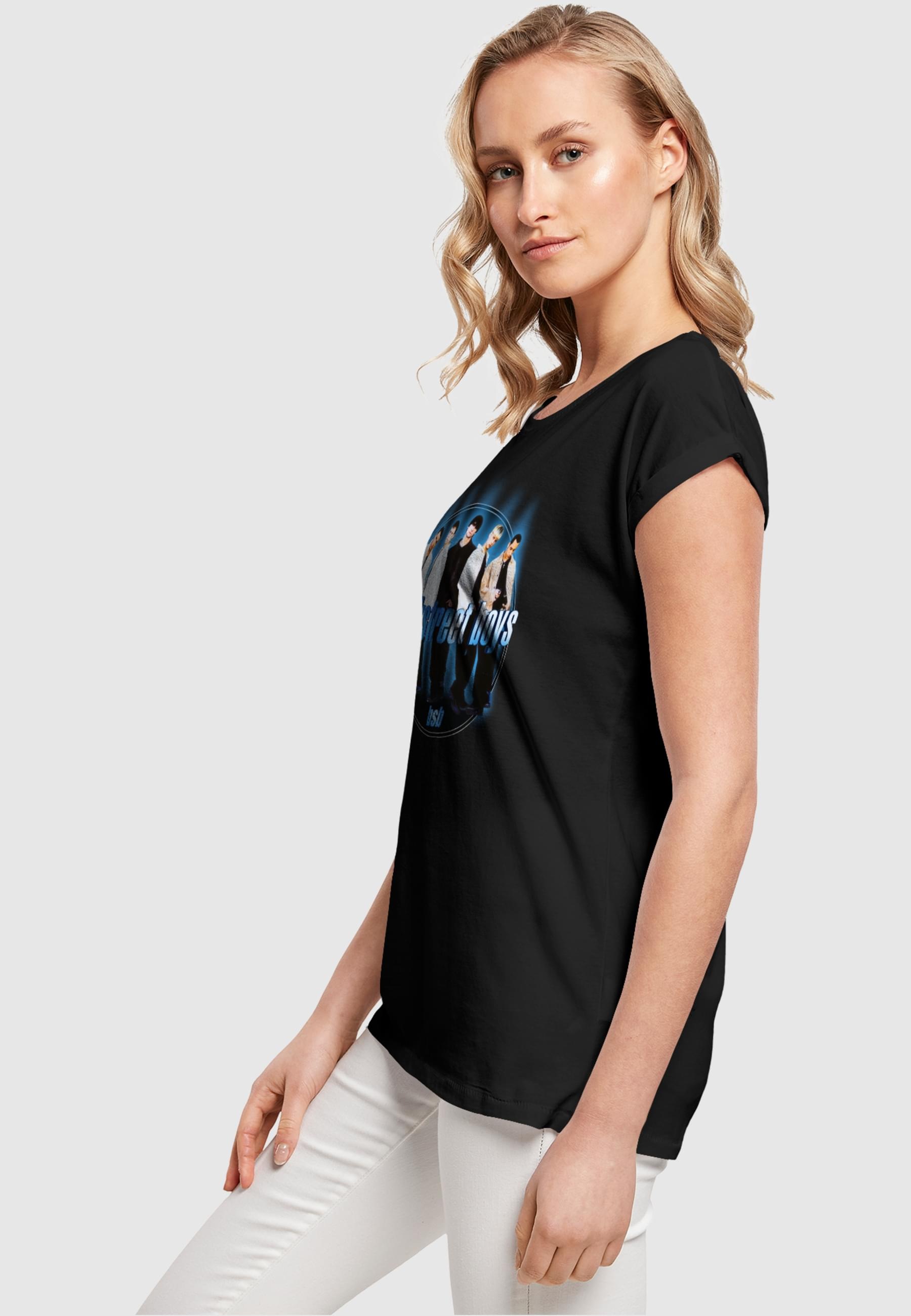 Merchcode T-Shirt »Merchcode Damen Ladies Backstreet Boys - Circle T-Shirt«, (1 tlg.)
