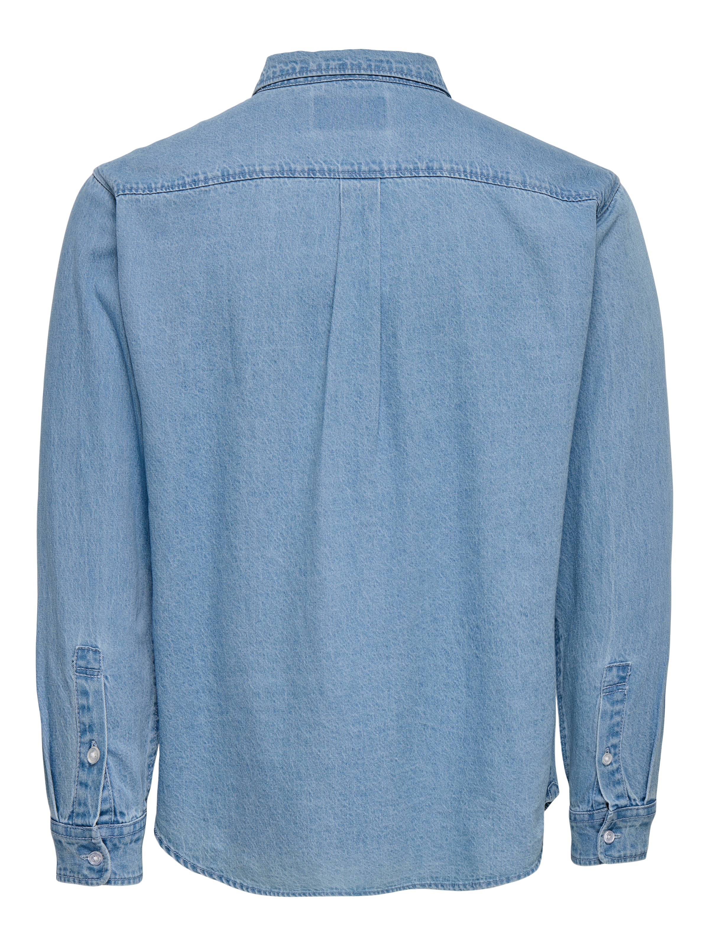 ONLY & SONS Jeanshemd »ONSORSON REGULAR YFM DNM SHIRT NOOS« Baumwolle, normal geschnitten