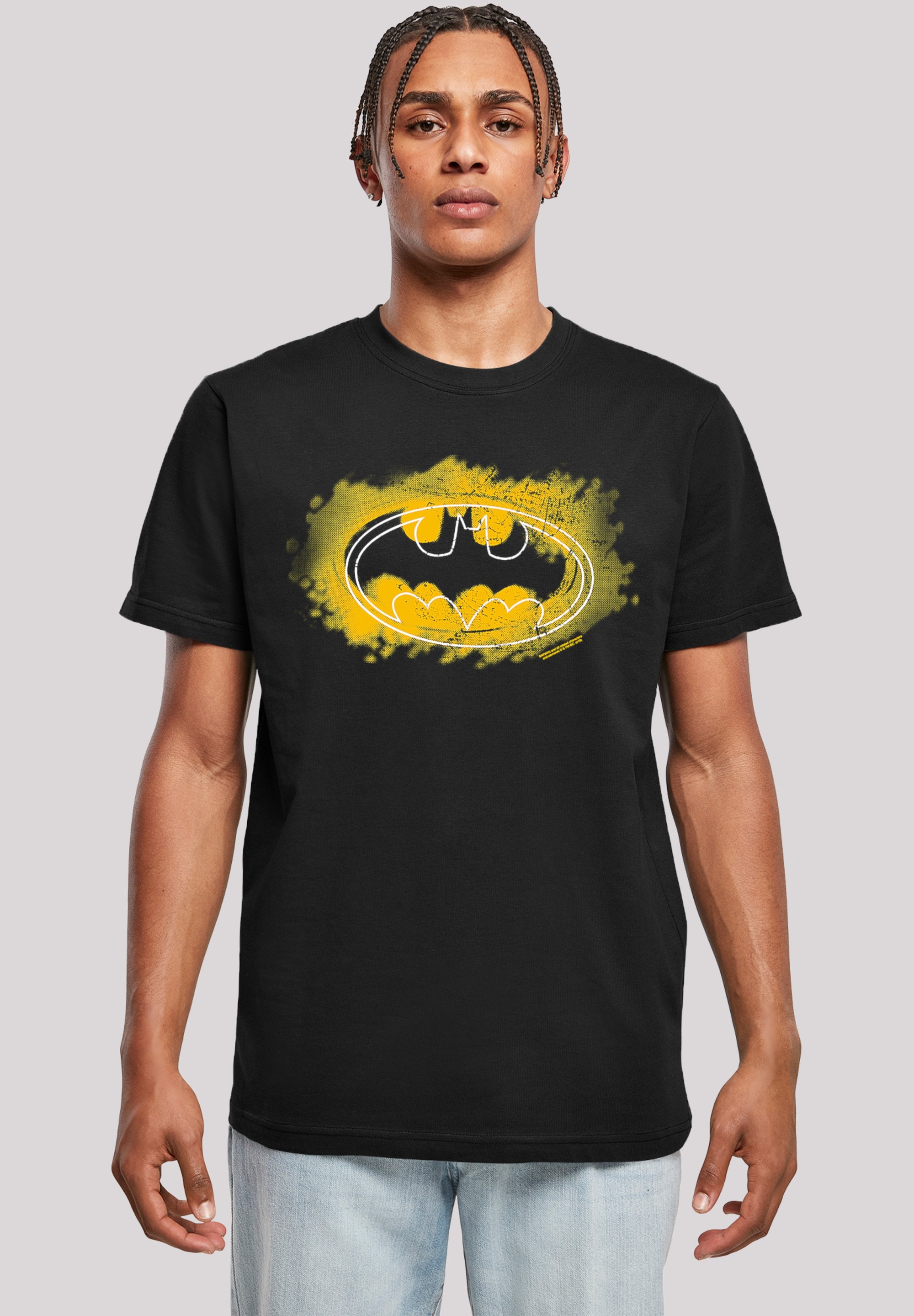 »DC F4NT4STIC Logo«, | Merch,Regular-Fit,Basic,Bedruckt Spray kaufen T-Shirt Herren,Premium Comics ▷ BAUR Batman
